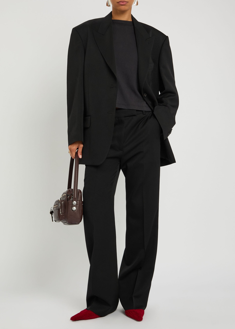 Acne Studios Wool Gabardine Trousers - 4