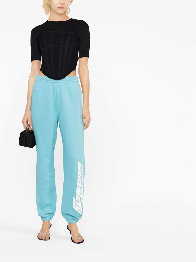 ROTATE logo-print track pants outlook
