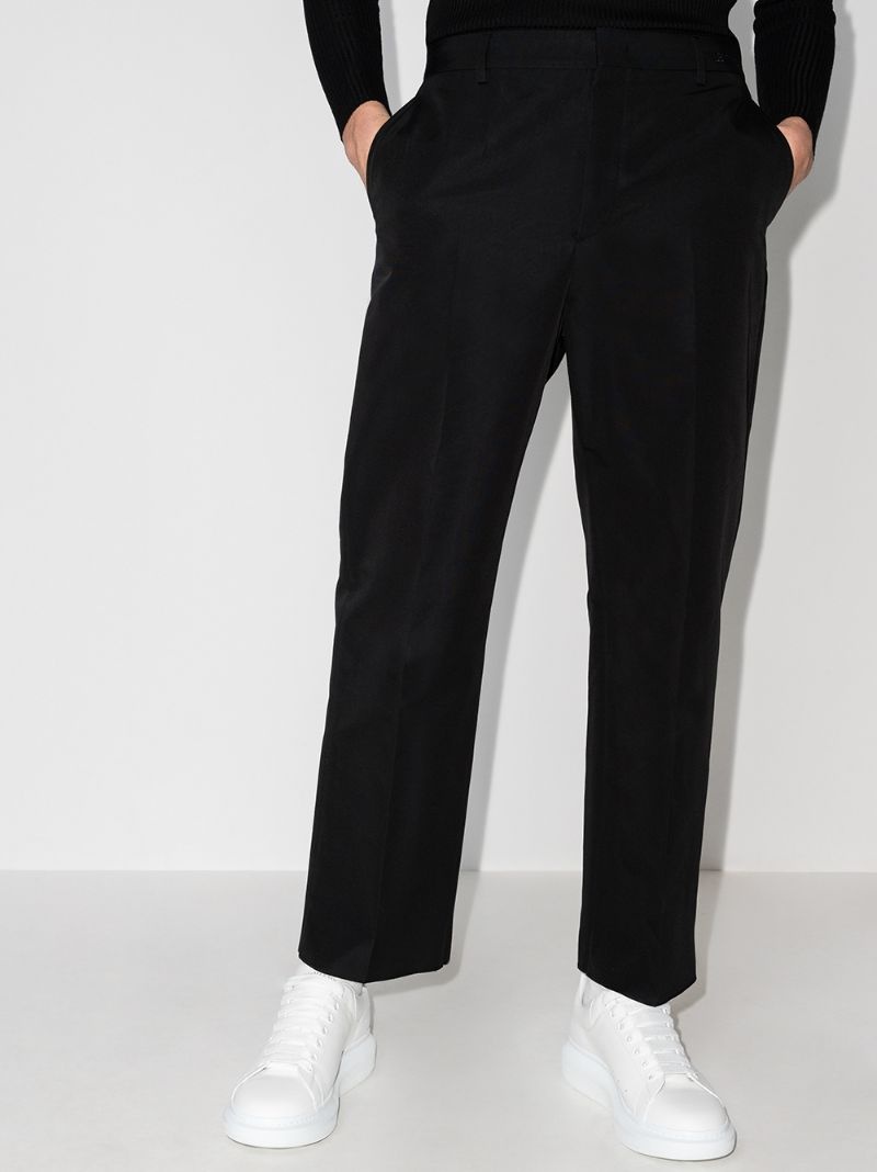 straight-leg tailored trousers - 2