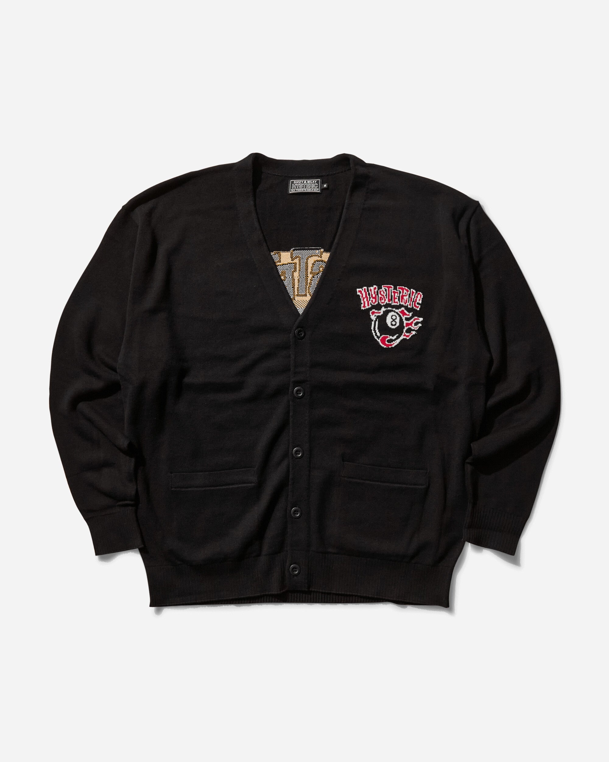 Men's STBM Racing Cardigan Black - 1