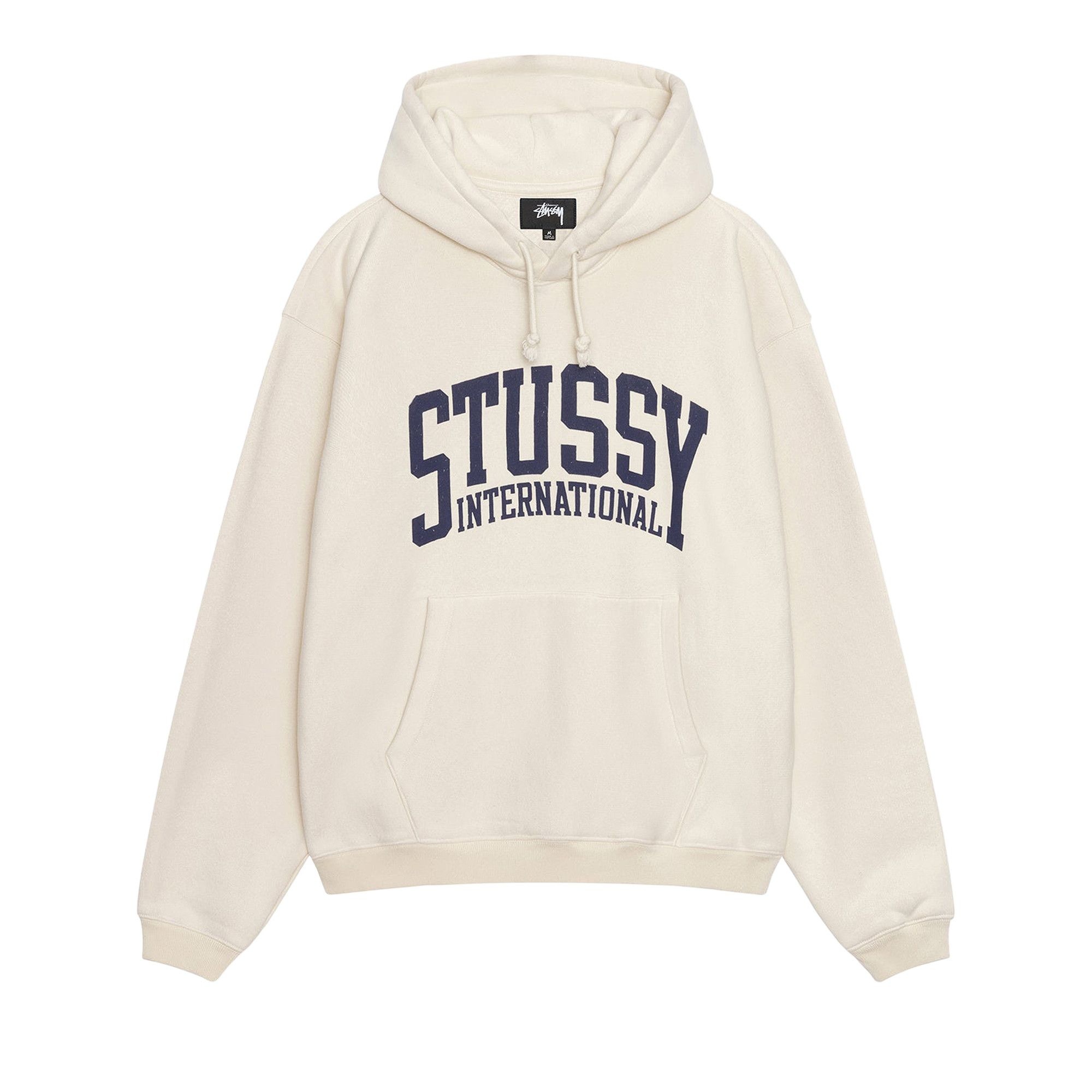 Stussy Relaxed International Hoodie 'Ivory' - 1