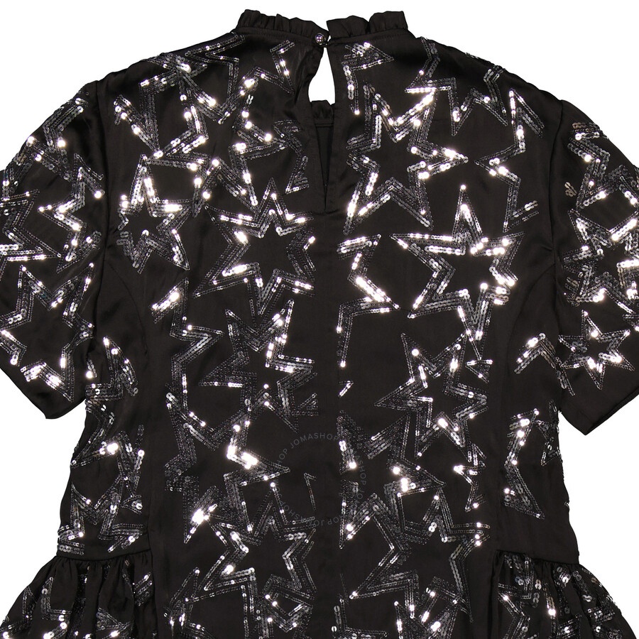 Rabanne Star Motif Sequin-Embellished Dress, Brand Size 36 (US Size 4) - 2
