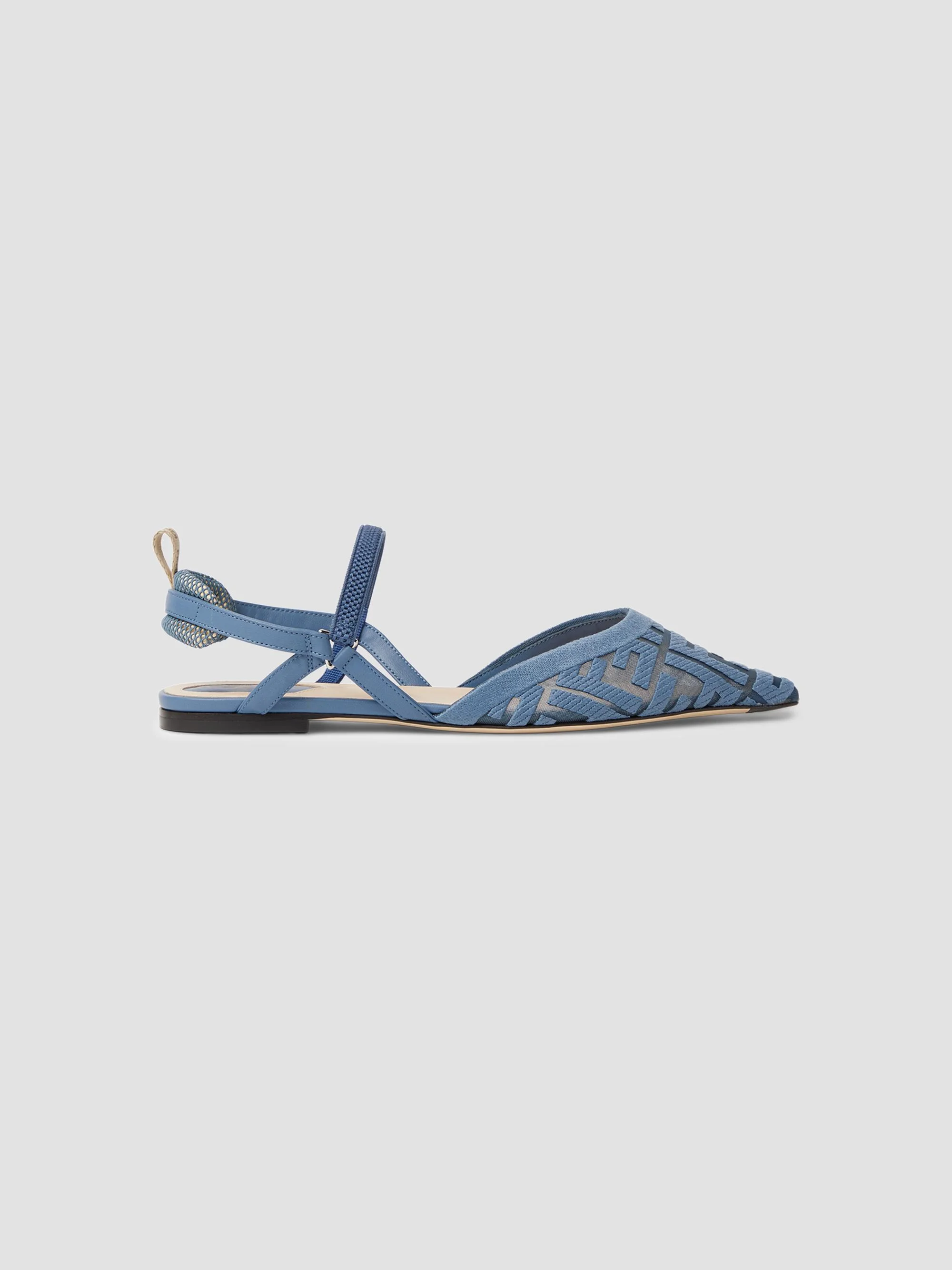 Women's Colibrì Lite FF Mesh Slingback Flats - Deep Mirto - 1