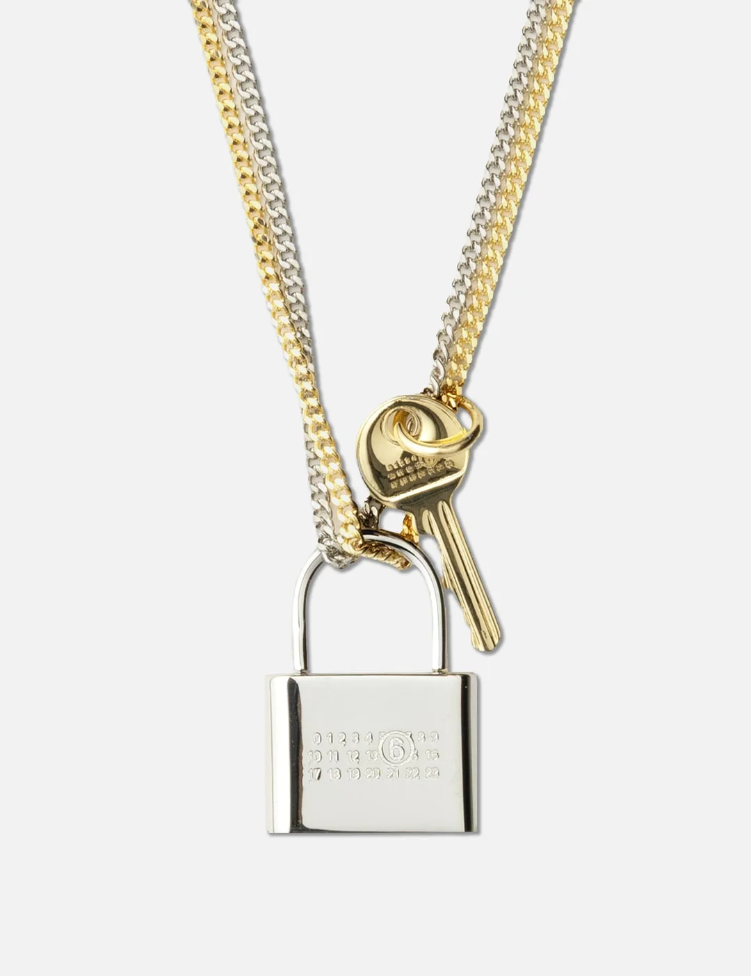 LOCK & KEY NECKLACE - 1