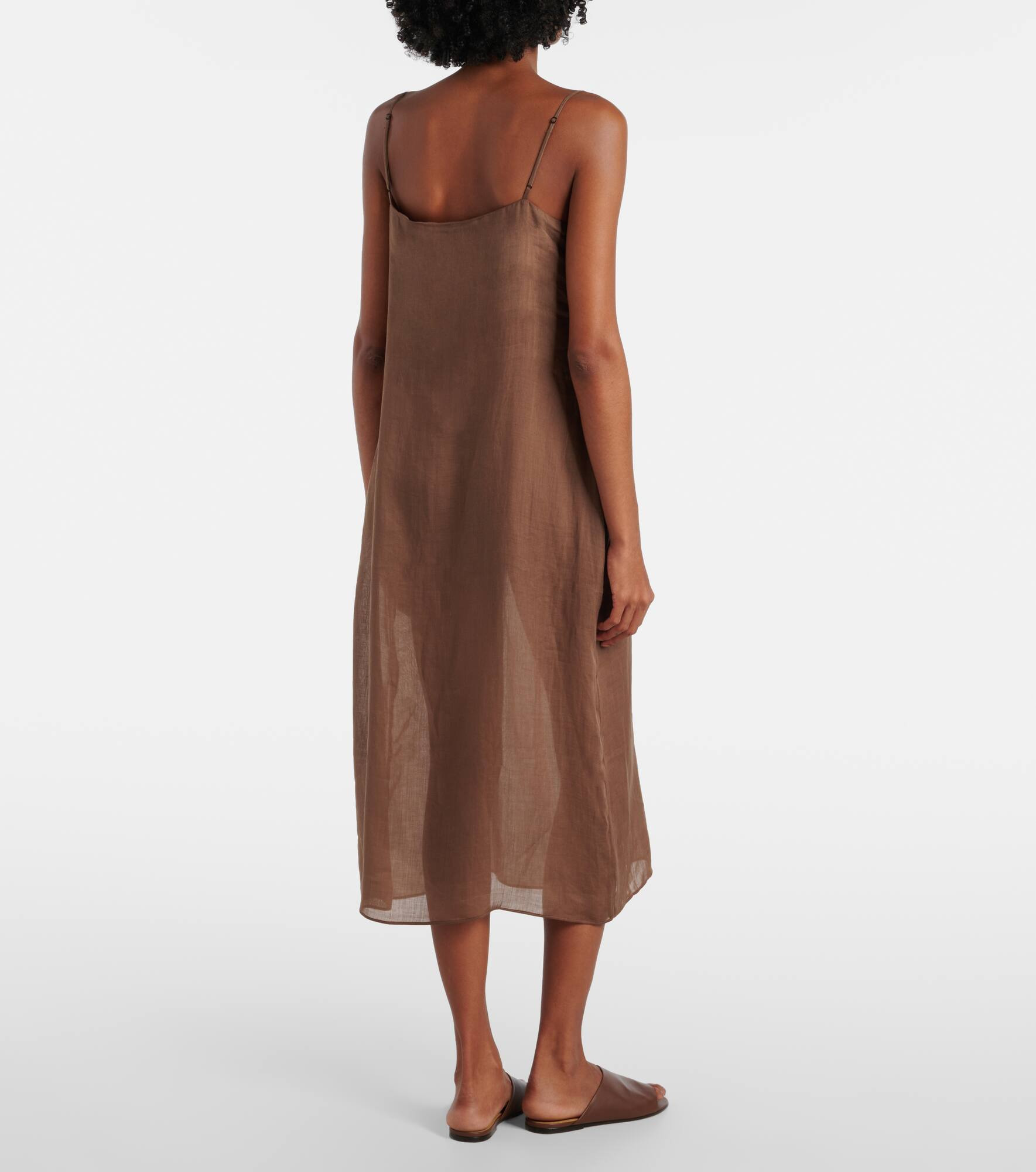 Niko ramie midi dress - 3