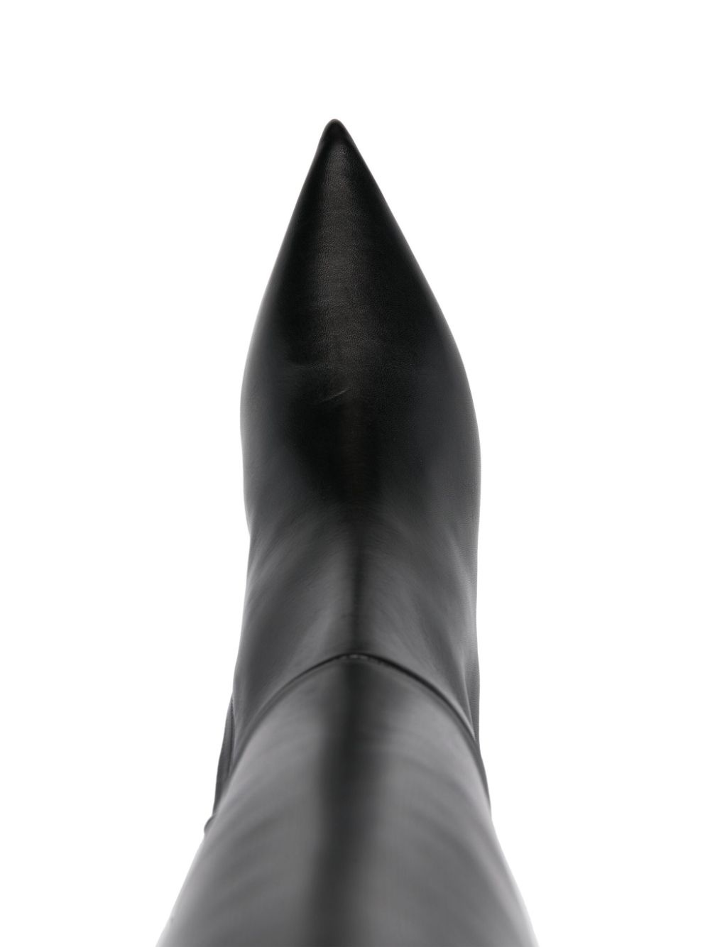 40mm leather knee boots - 4