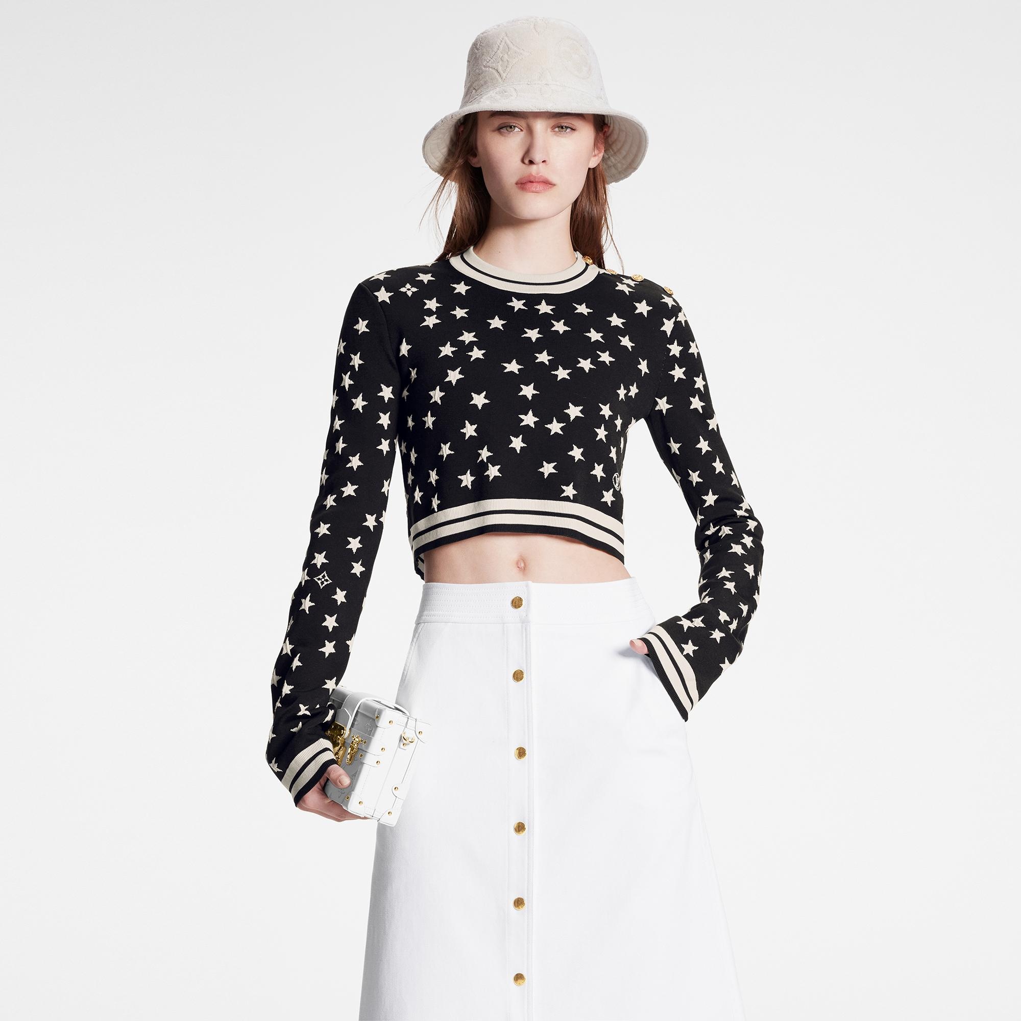 Cotton Gabardine Button Down Midi Skirt - 5