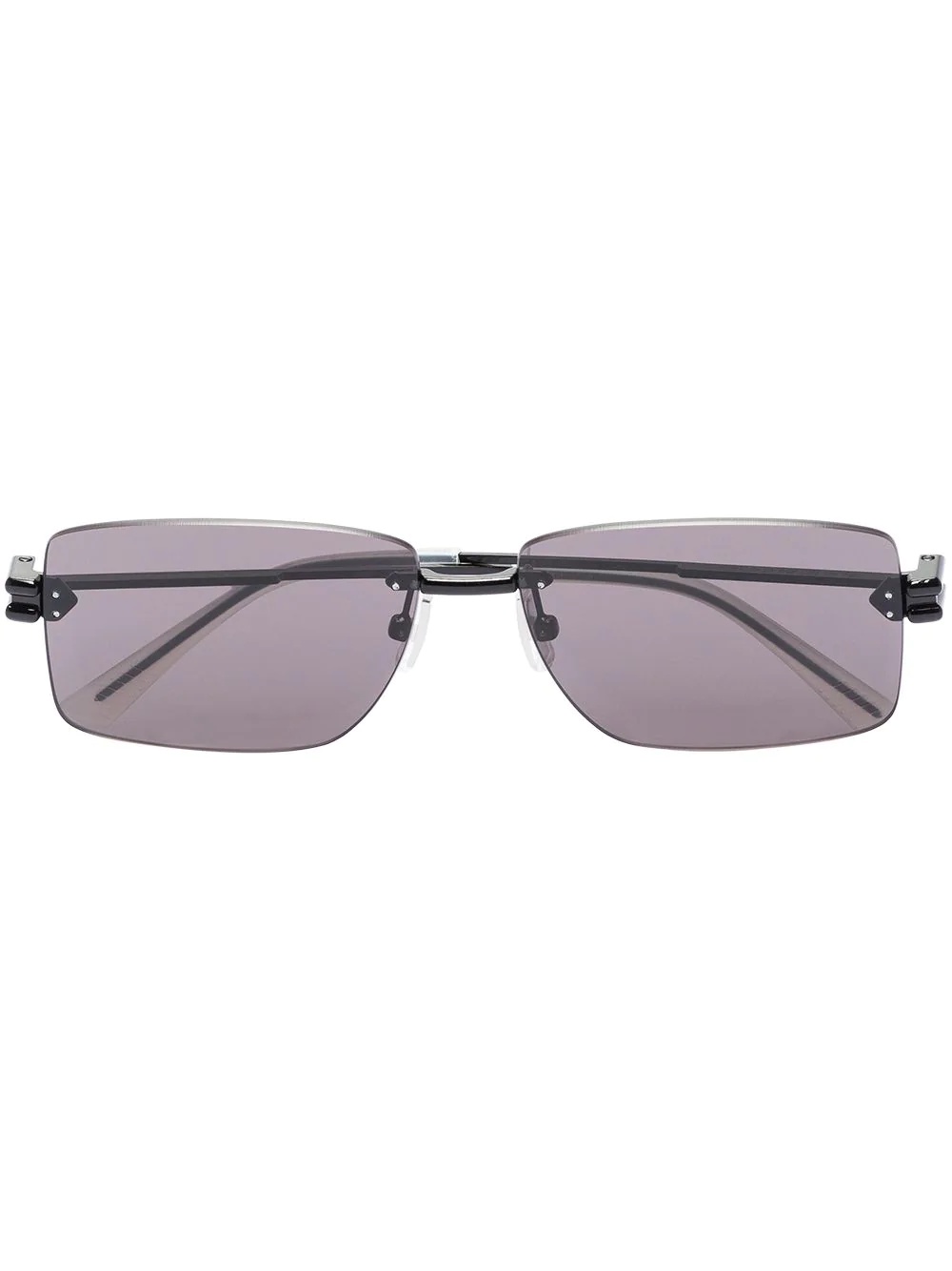 rectangle-frame sunglasses - 1