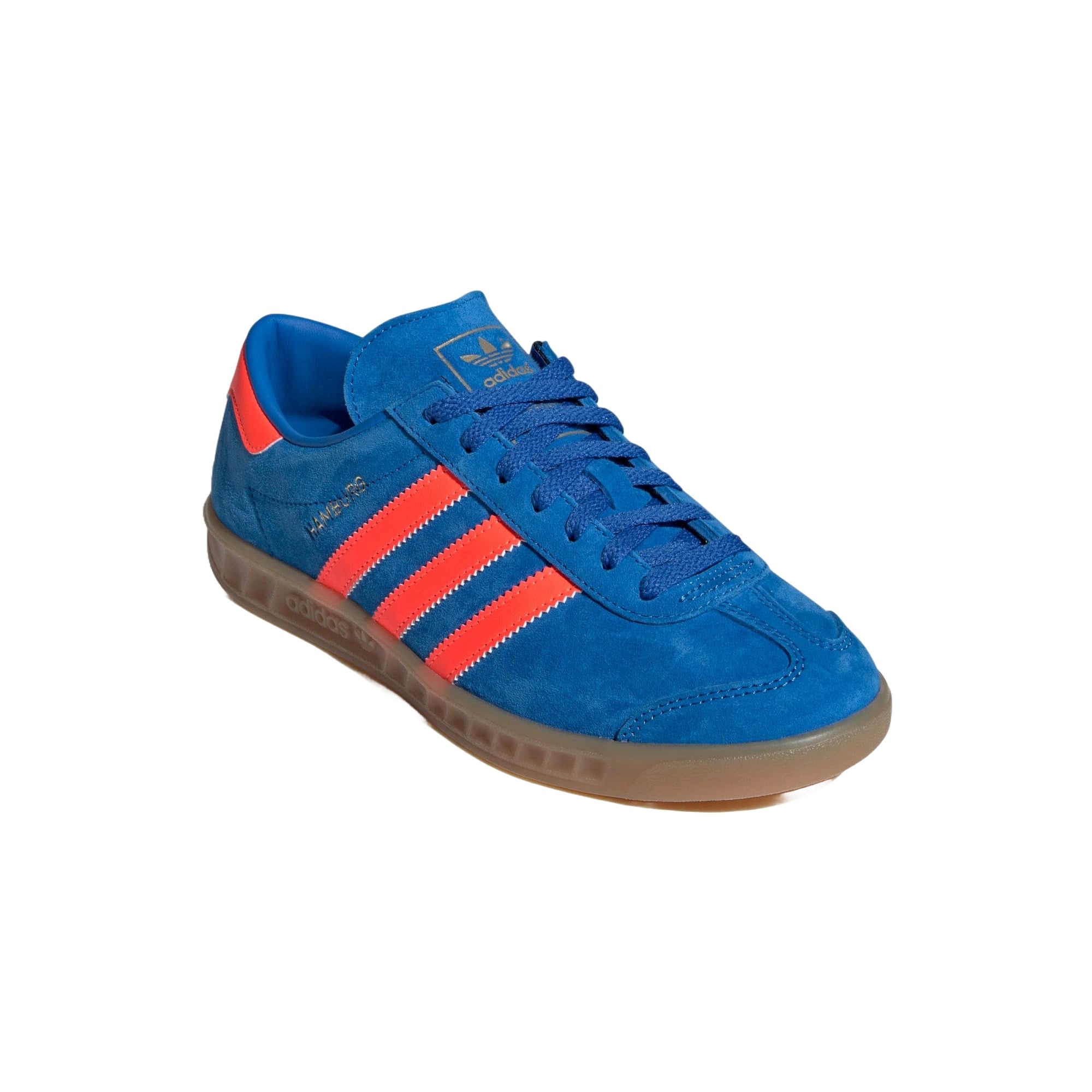 (WMNS) adidas Hamburg 'Blue Bird Solar Orange' IH5471 - 3