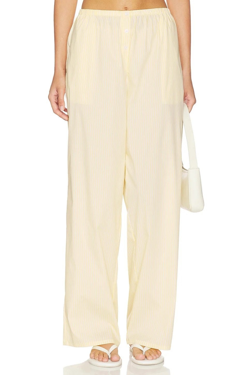 Poplin Pull On Pants - 1