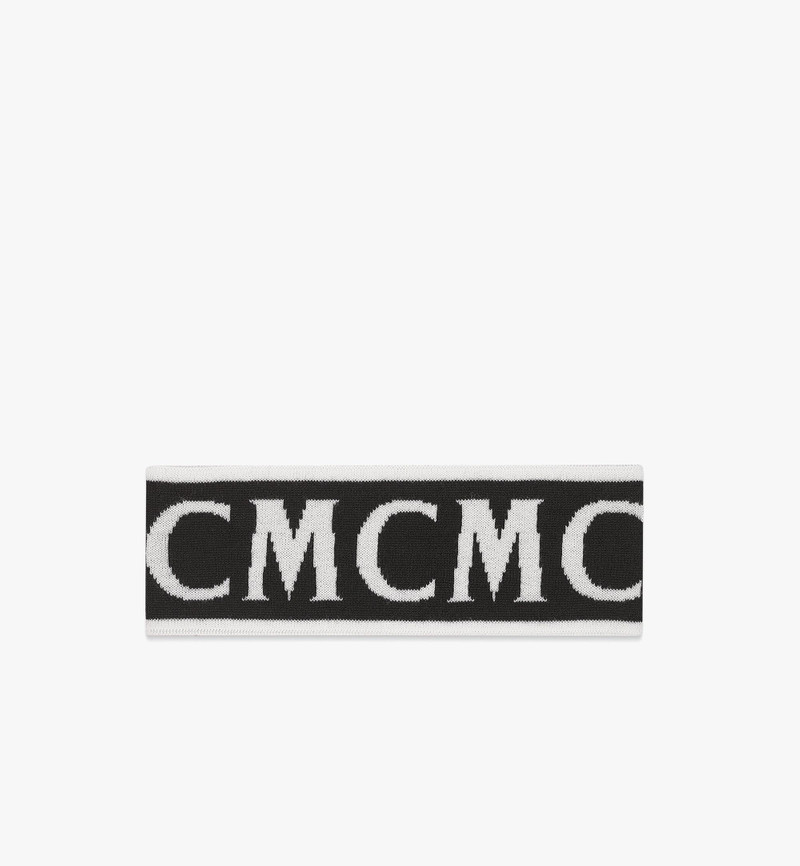 MCM Monogram Jacquard Wool Headband 1