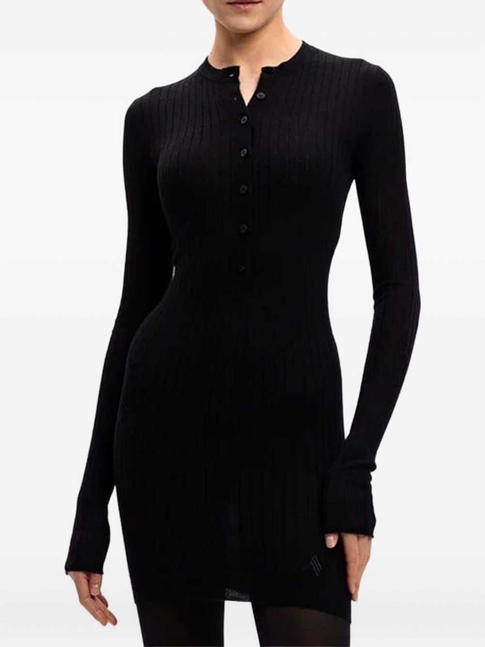 cashmere mini dress - 2