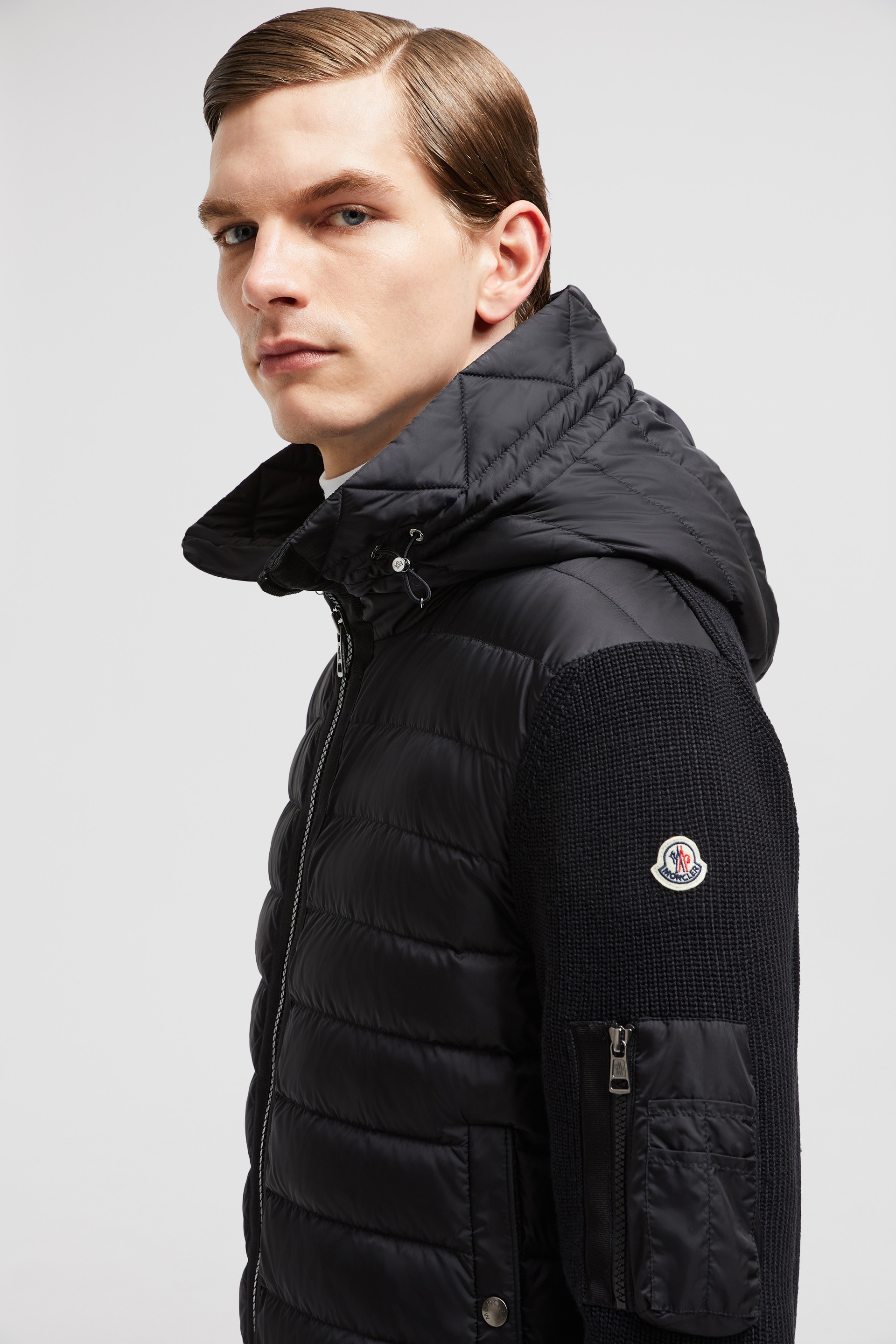 Moncler Padded Wool Hoodie | REVERSIBLE