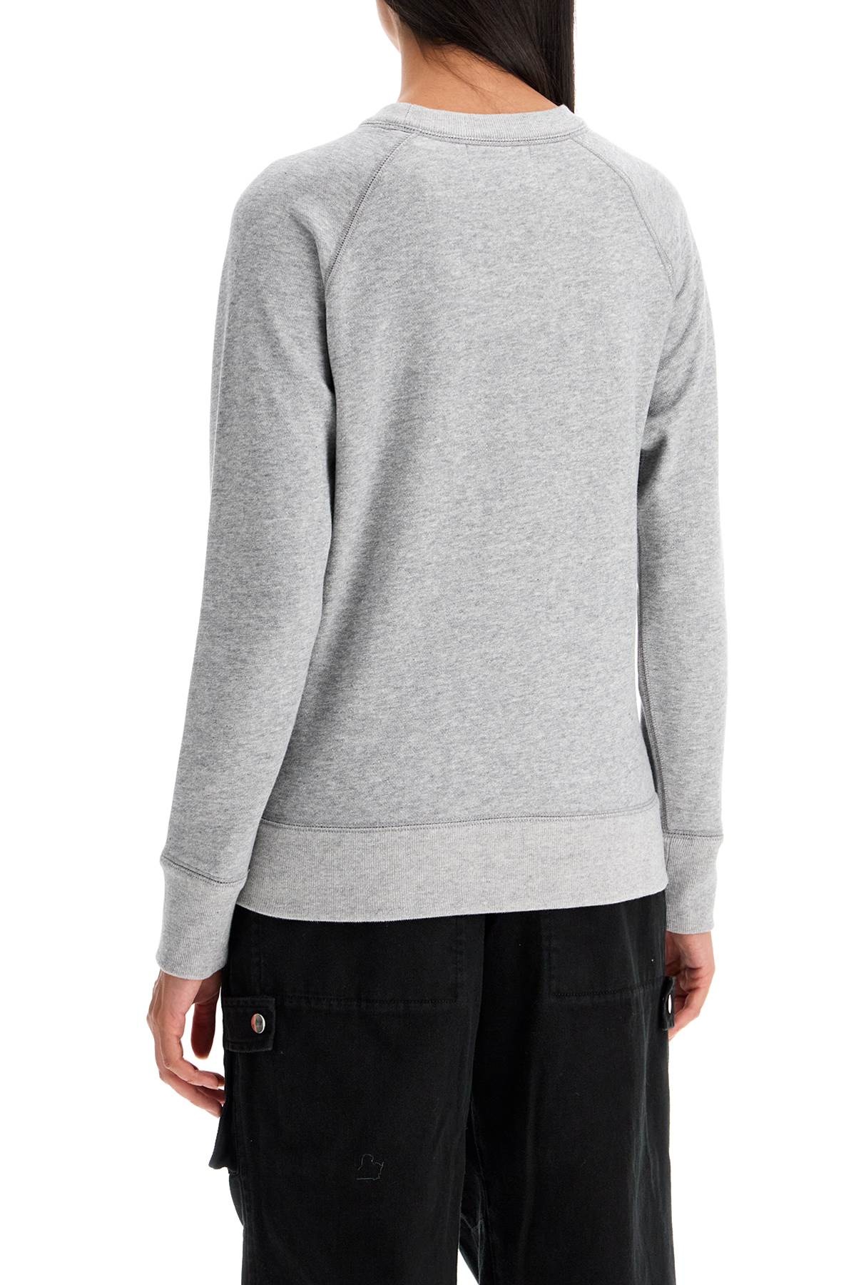 MILLA COTTON SWEATSHIRT WITH ROUND NECK - 4