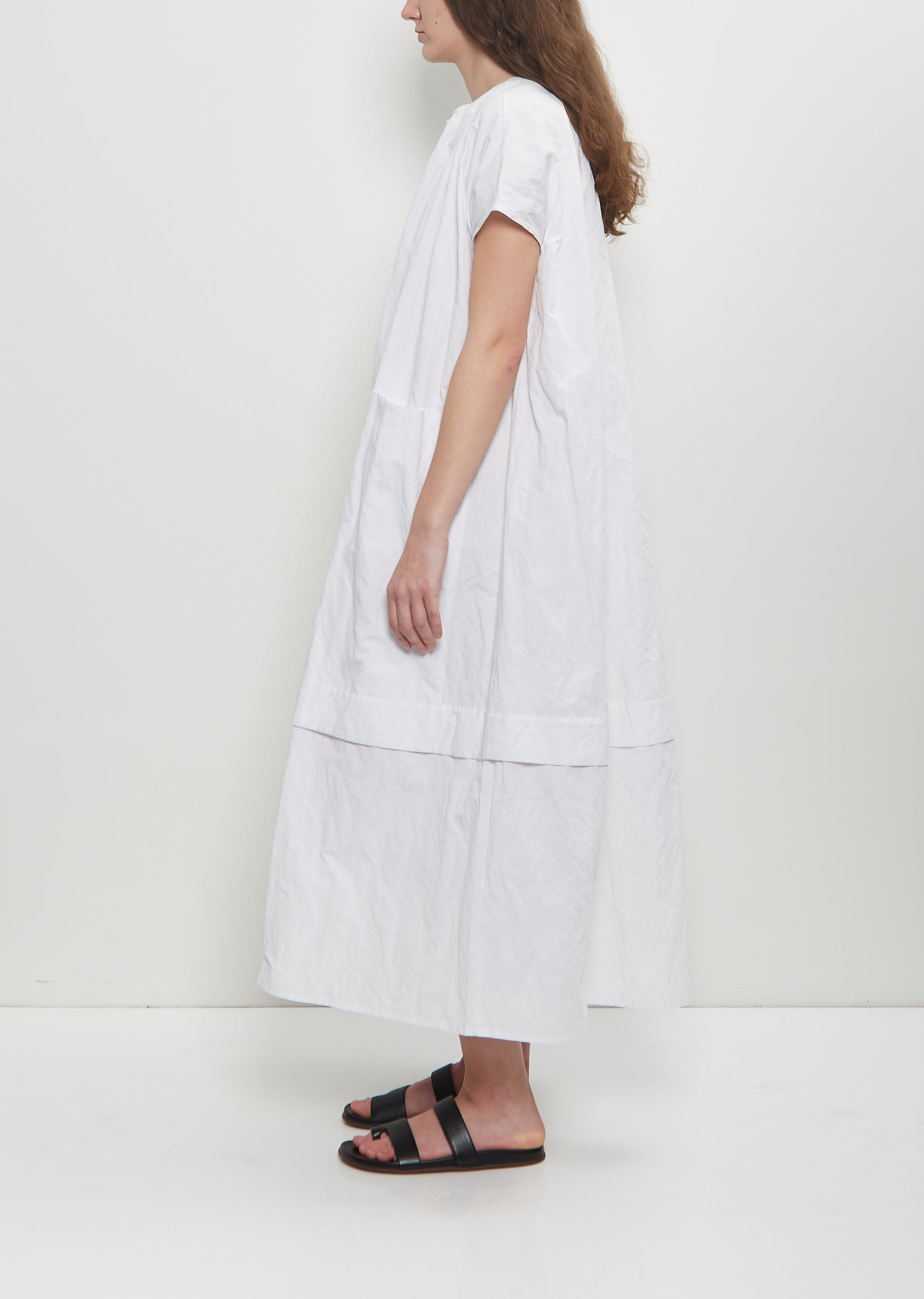 The Poet Metallic Cotton Dress - 2