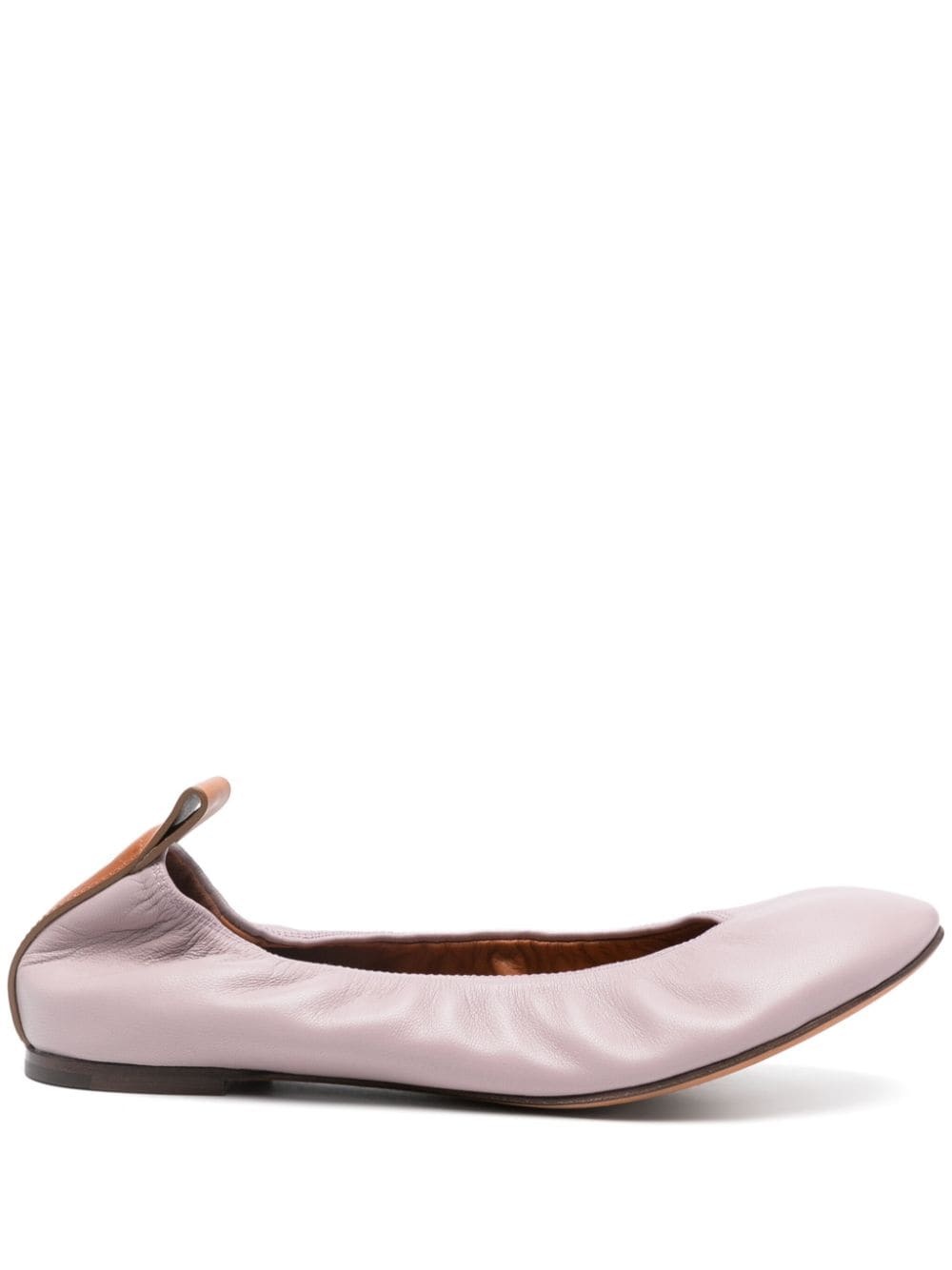 leather ballet flats - 1