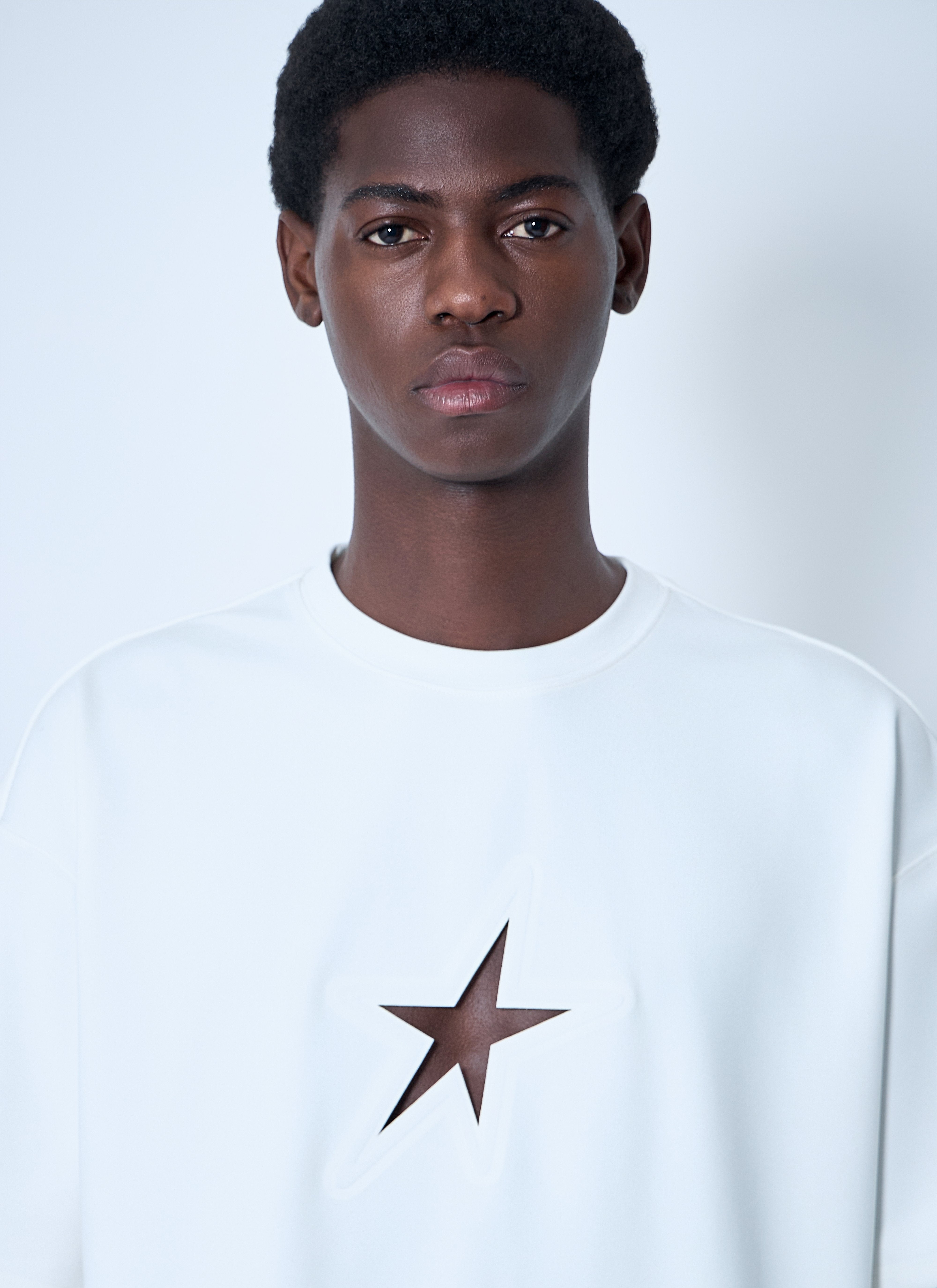 Mugler Men Cut-Out T-Shirt - 5