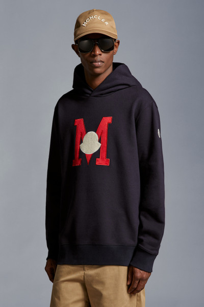 Moncler Embroidered Monogram Hoodie outlook