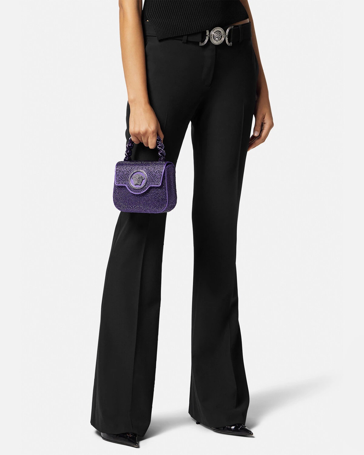 Crystal La Medusa Mini Bag - 6