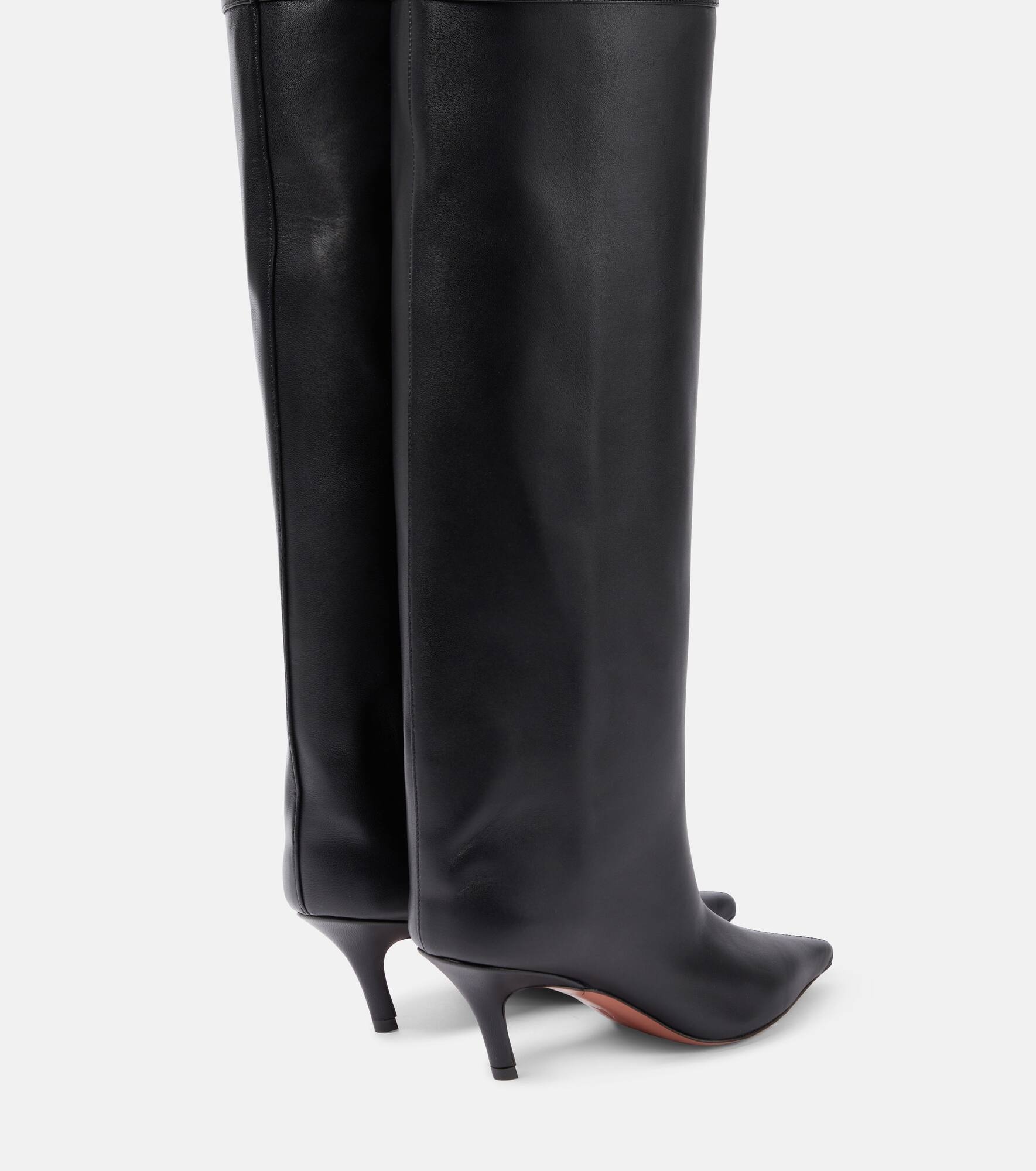 Fiona 60 leather over-the-knee boots - 3