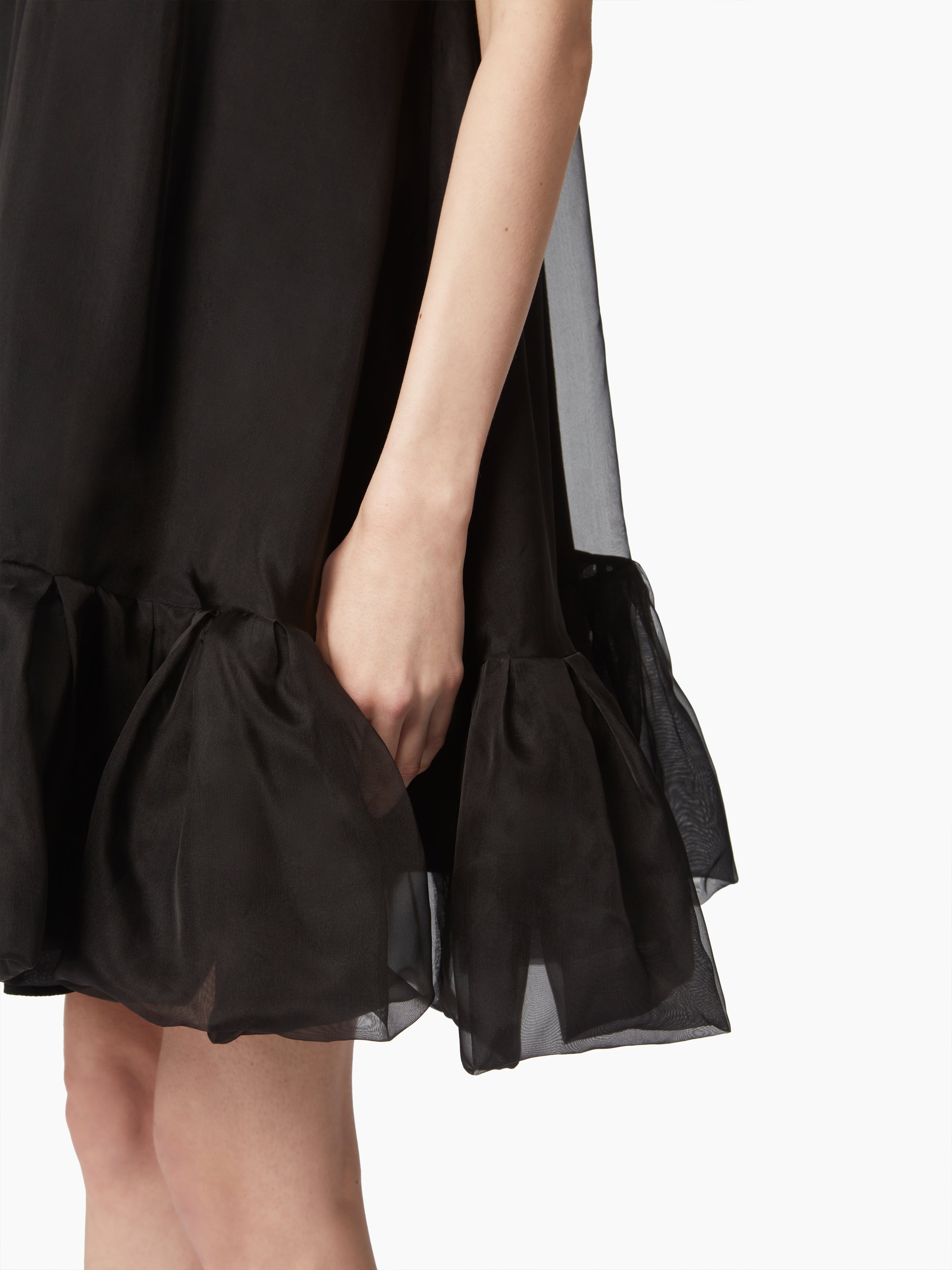 HALTERNECK MINI DRESS WITH PEPLUM - 3