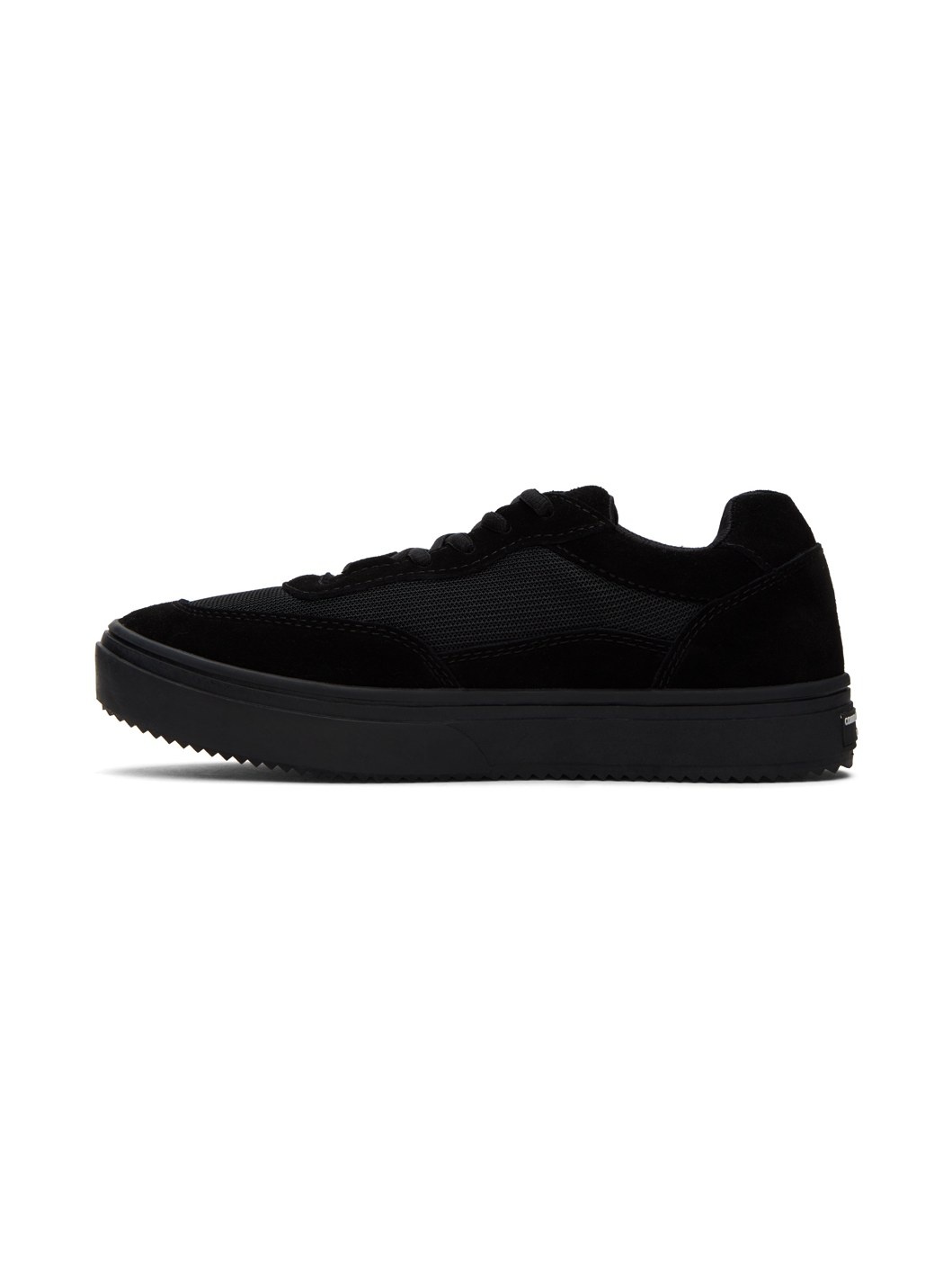 Black Suede & Mesh Sneakers - 3