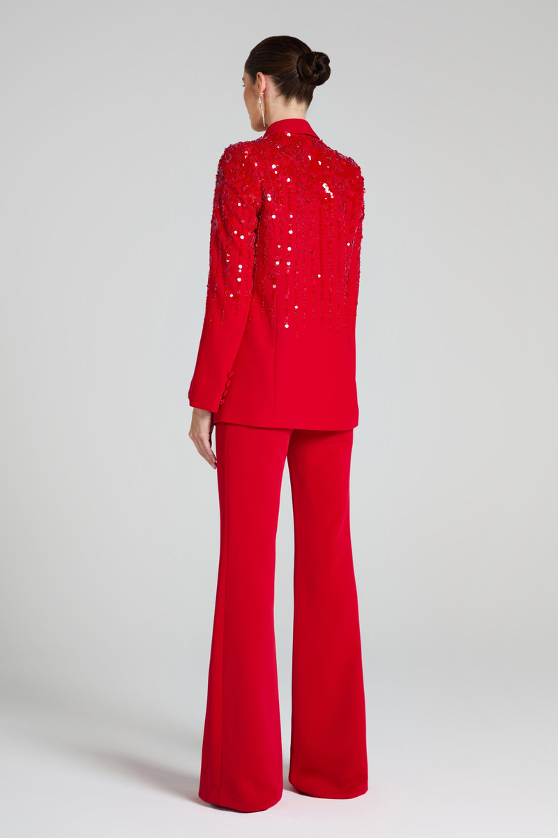 Lucille Red Blazer 3