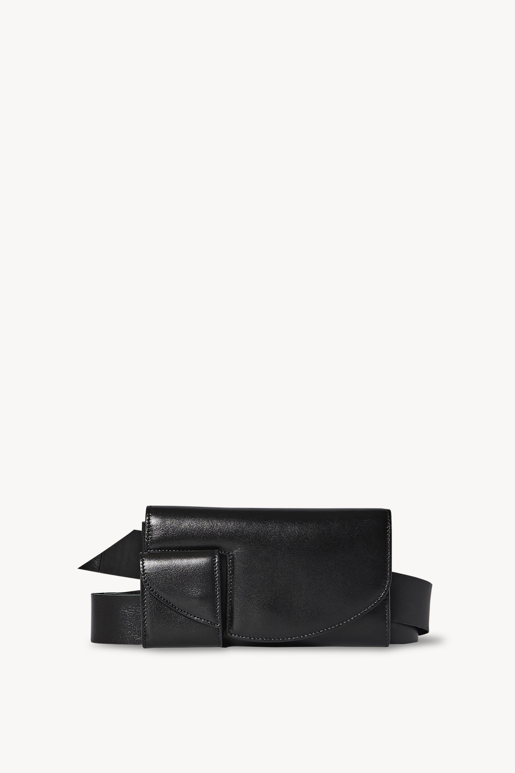 Horizontal Belt Bag in Leather - 1
