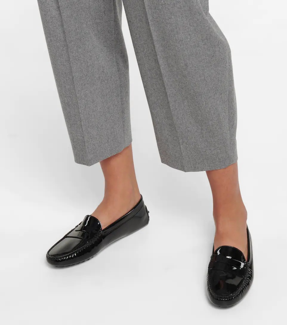 Gommino patent leather moccasins - 4