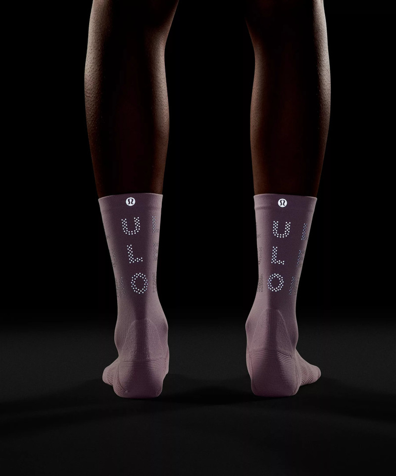 Unisex Power Stride Crew Socks *Reflective 4