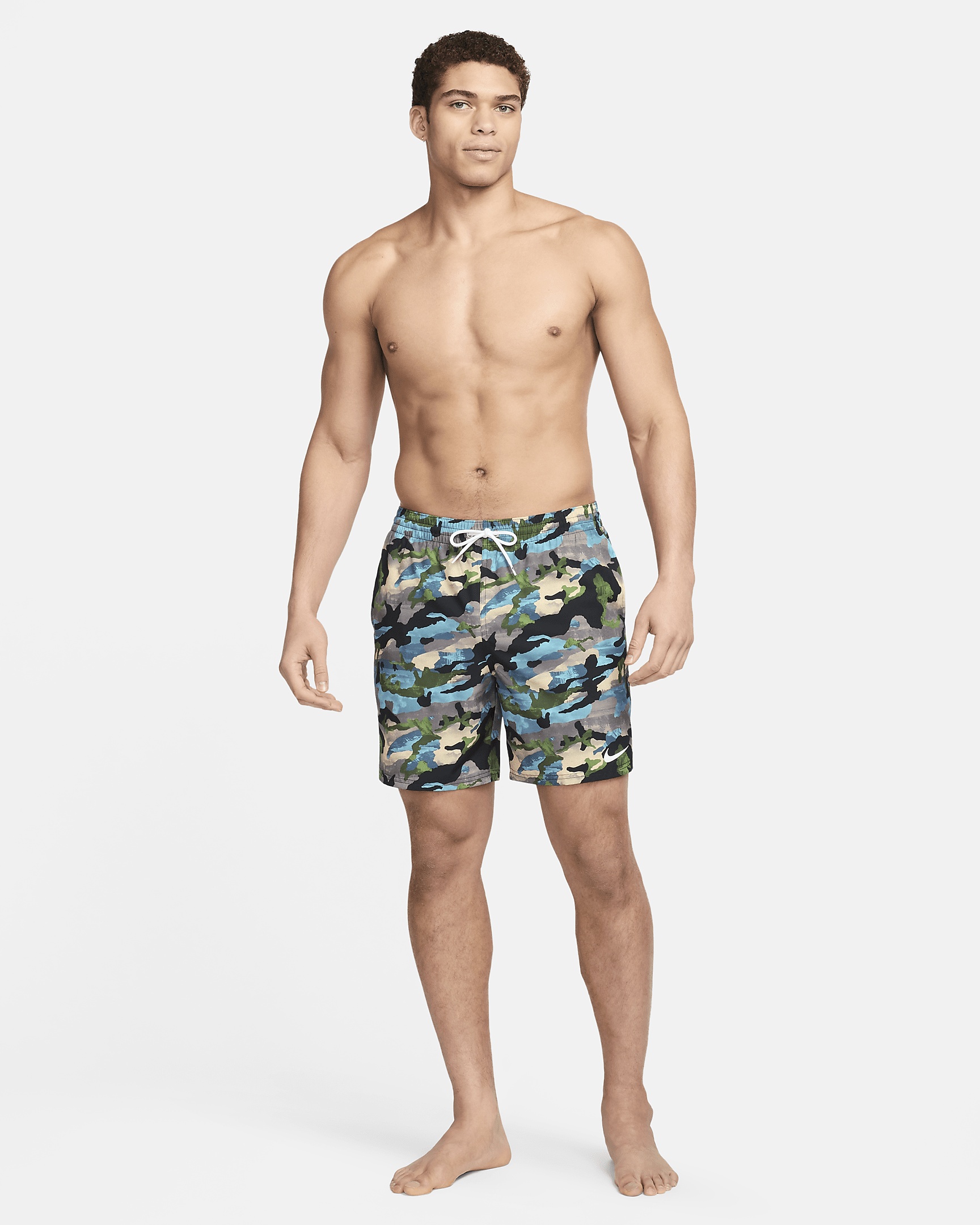 Nike Swim Classic Camo Men's 7" Volley Shorts - 8