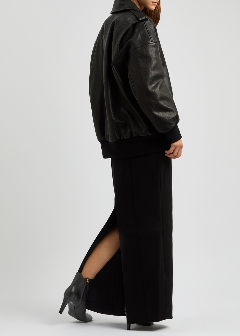 Valentino Garavani 75 Vlogo Leather Ankle Boots - 6