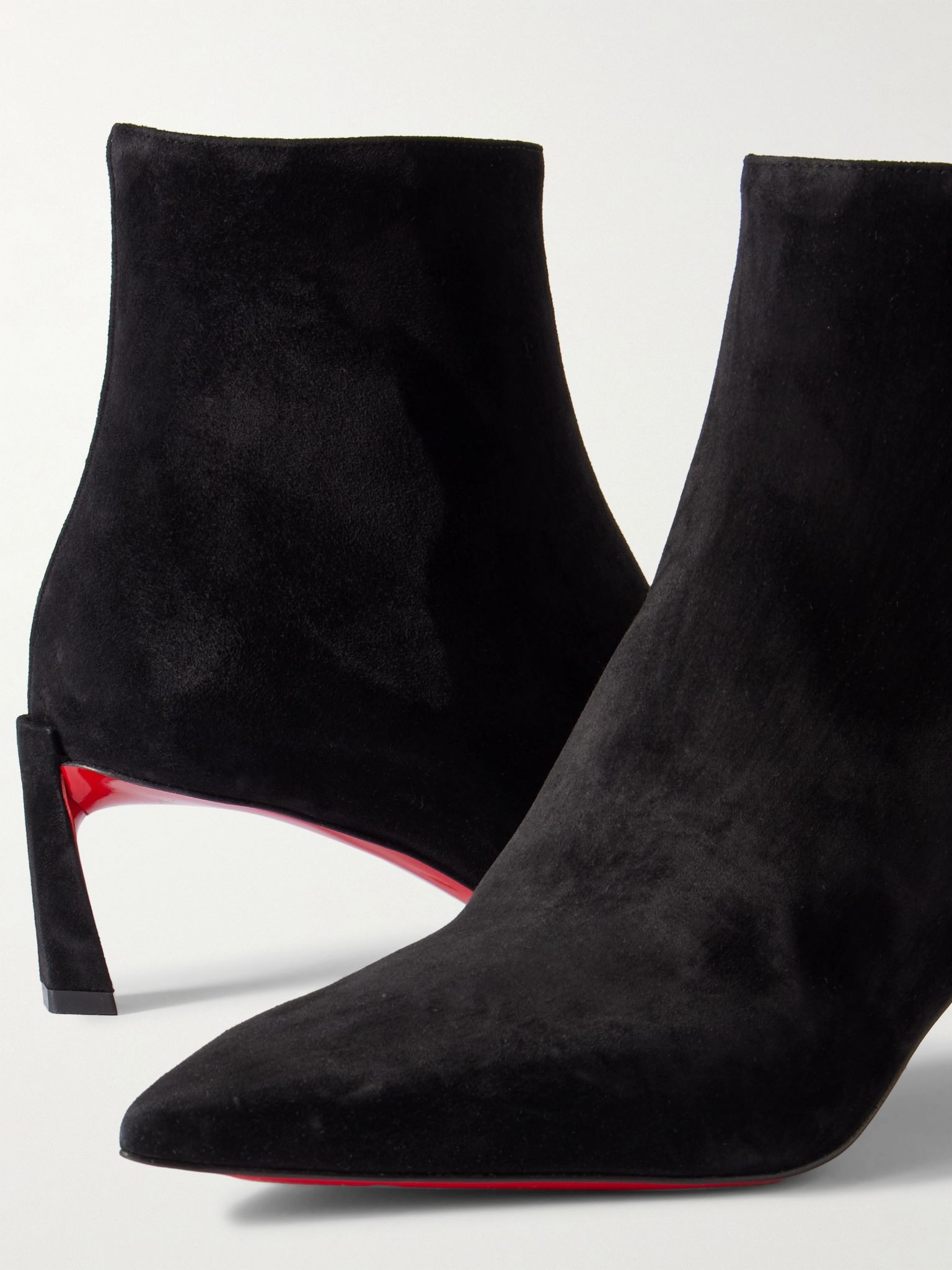 Condora Booty 55 suede ankle boots Black - 4