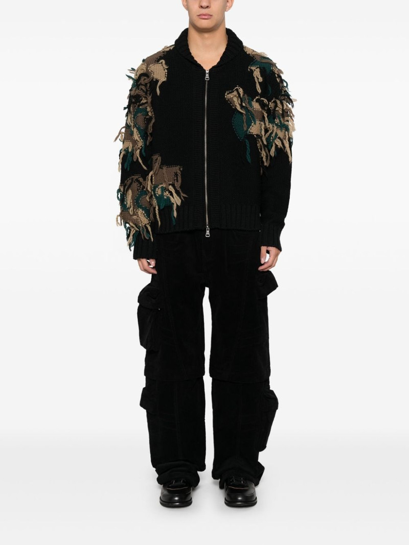 Andersson Bell New Camouflage cardigan outlook