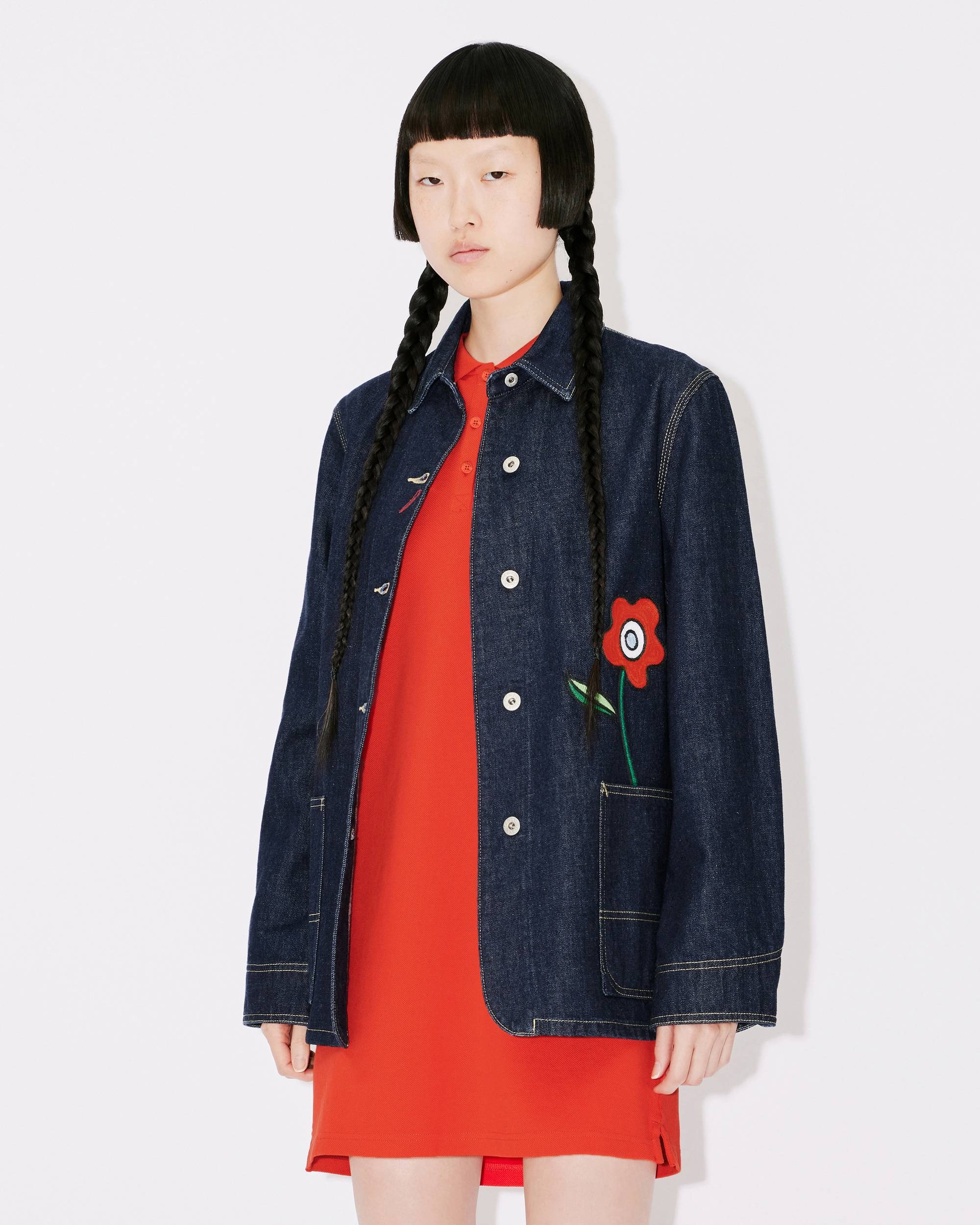 KENZO Monogram denim workwear jacket