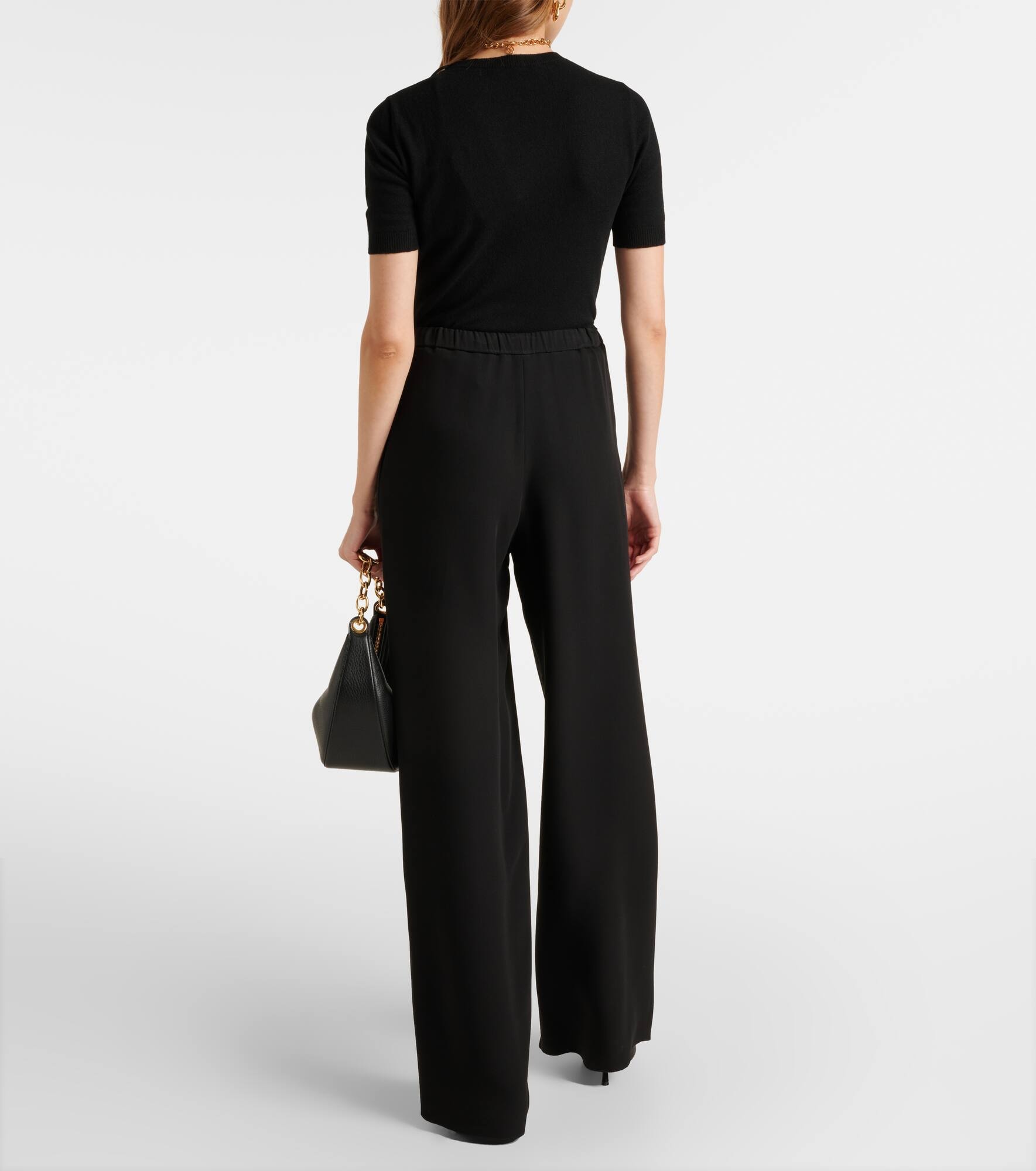 Cady Couture high-rise wide-leg pants - 3