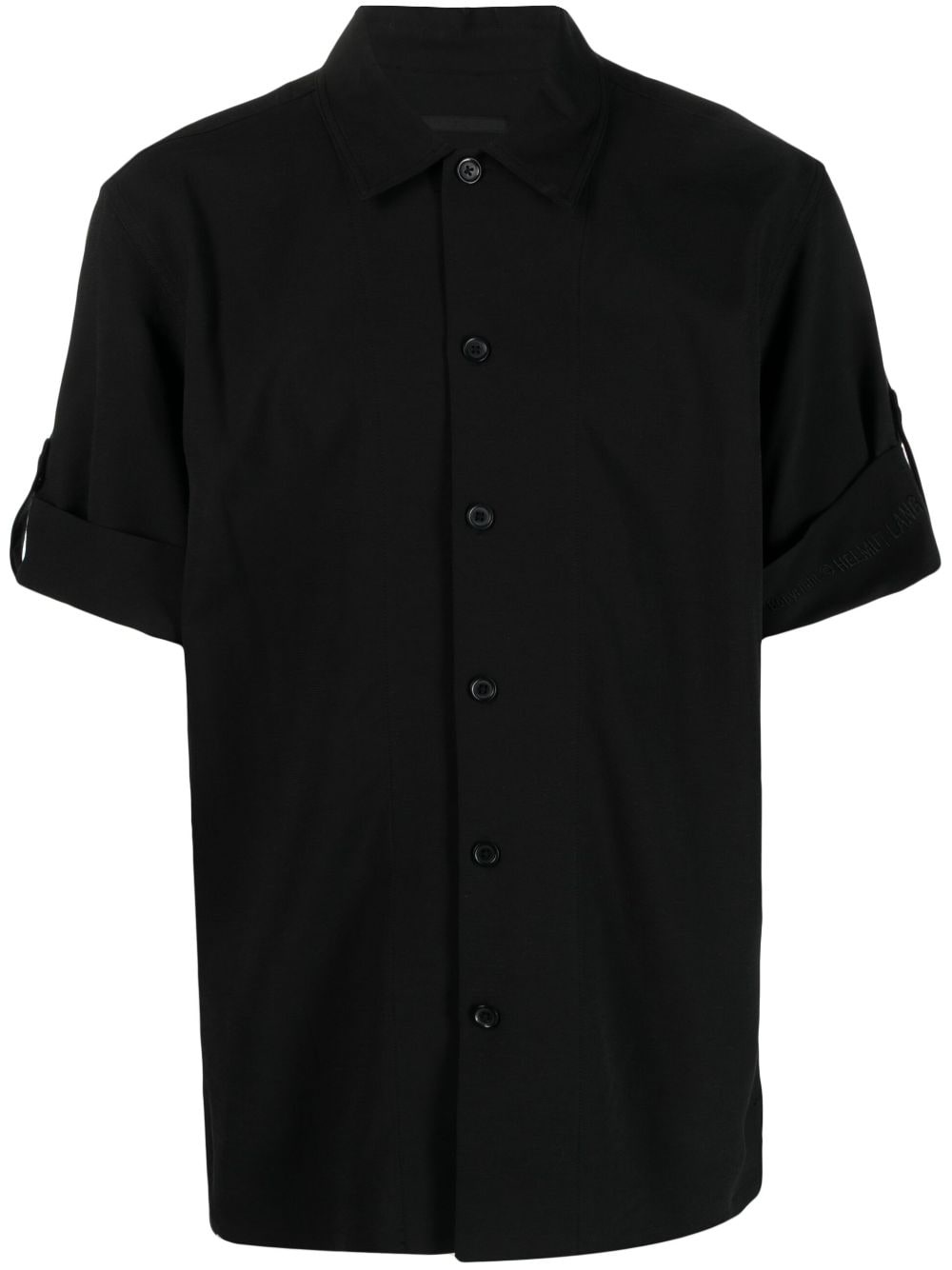 short-sleeve button-up shirt - 1