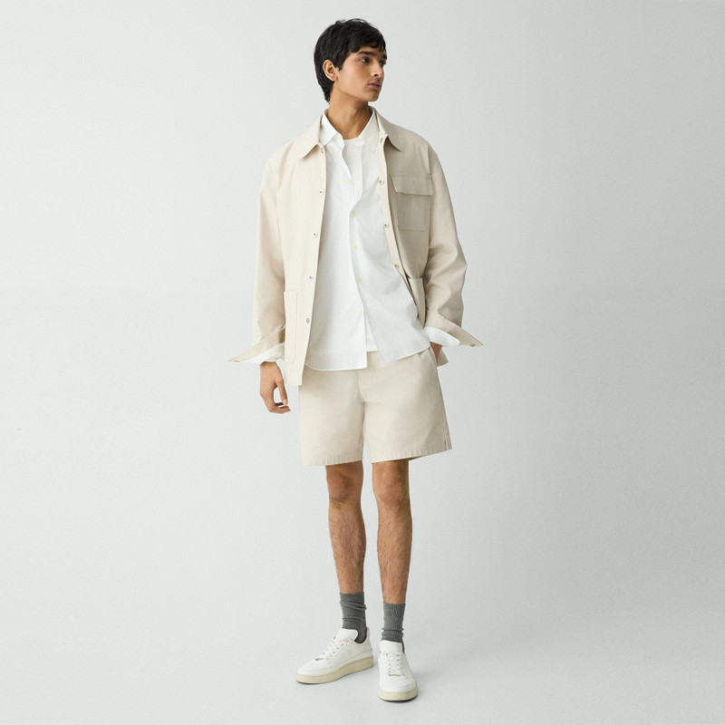 Theory Utility Coat in Stretch Cotton Canvas outlook