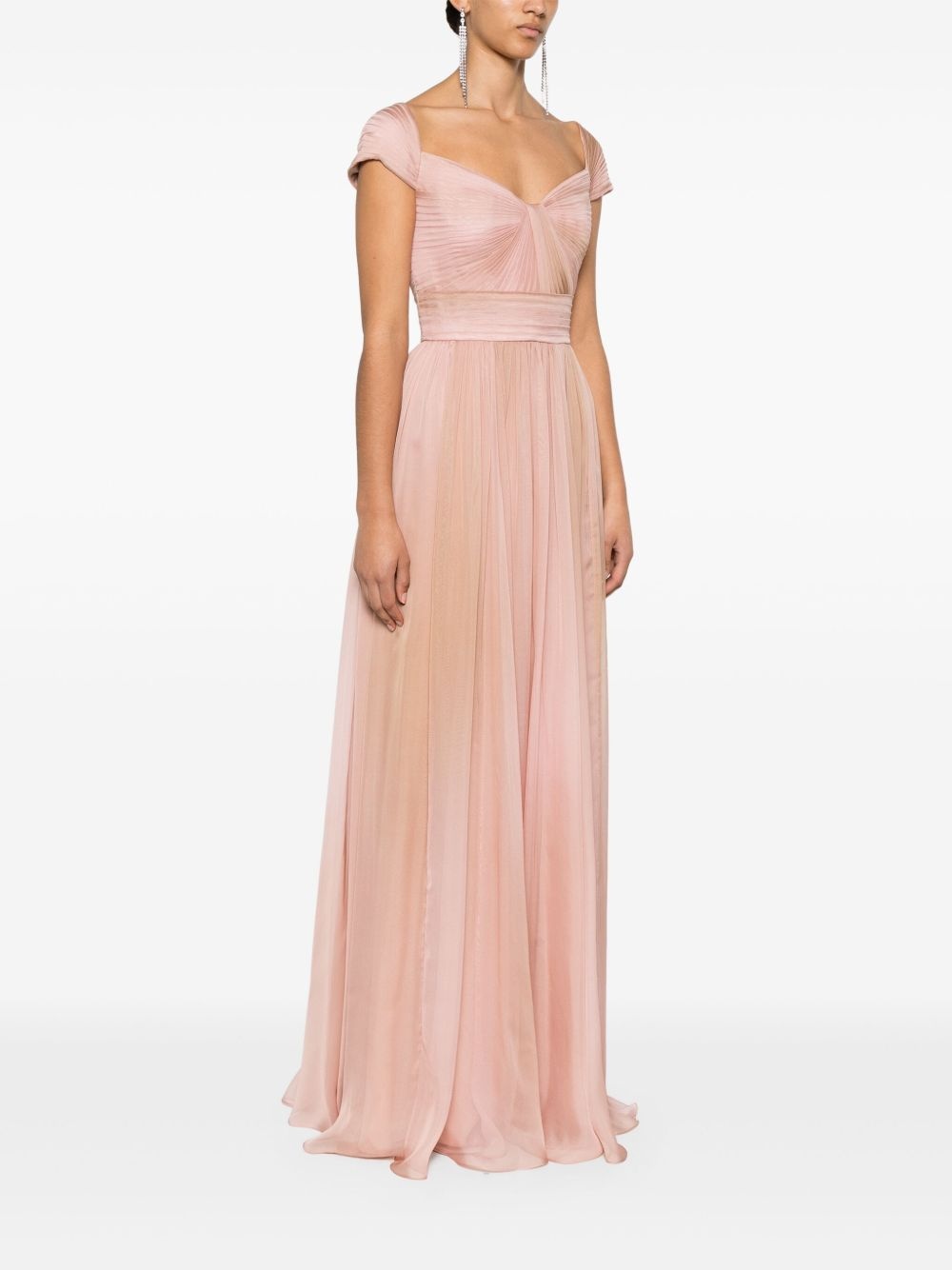 pleated gown - 3