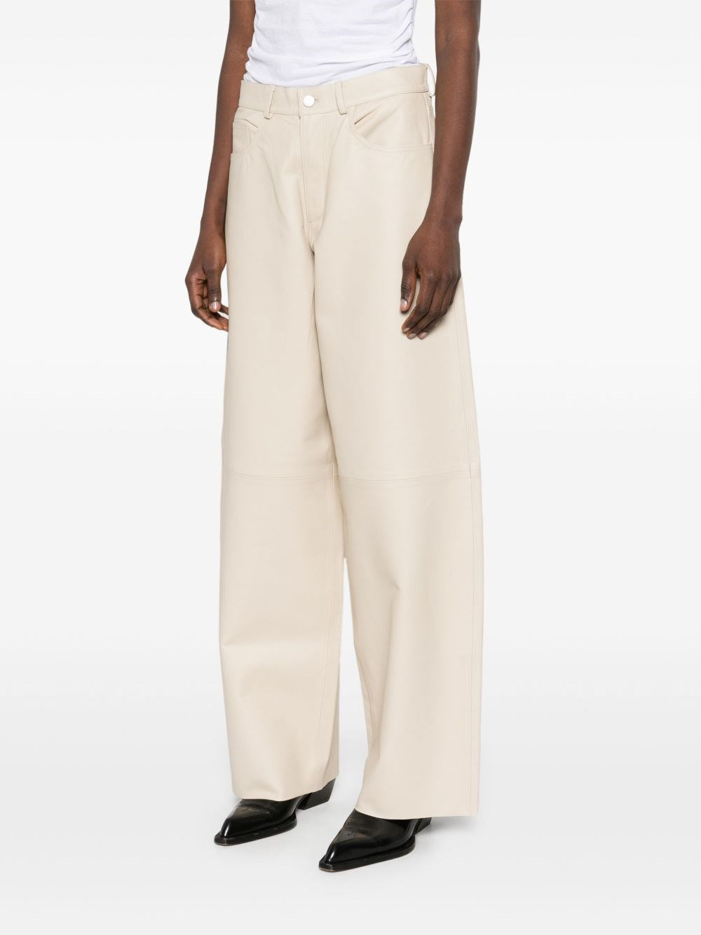 Bethany leather trousers - 4