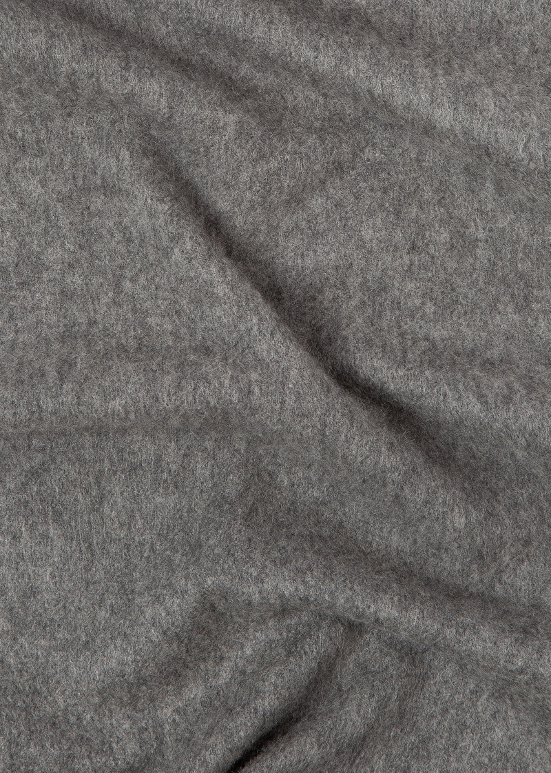 Grey Cashmere Scarf 4