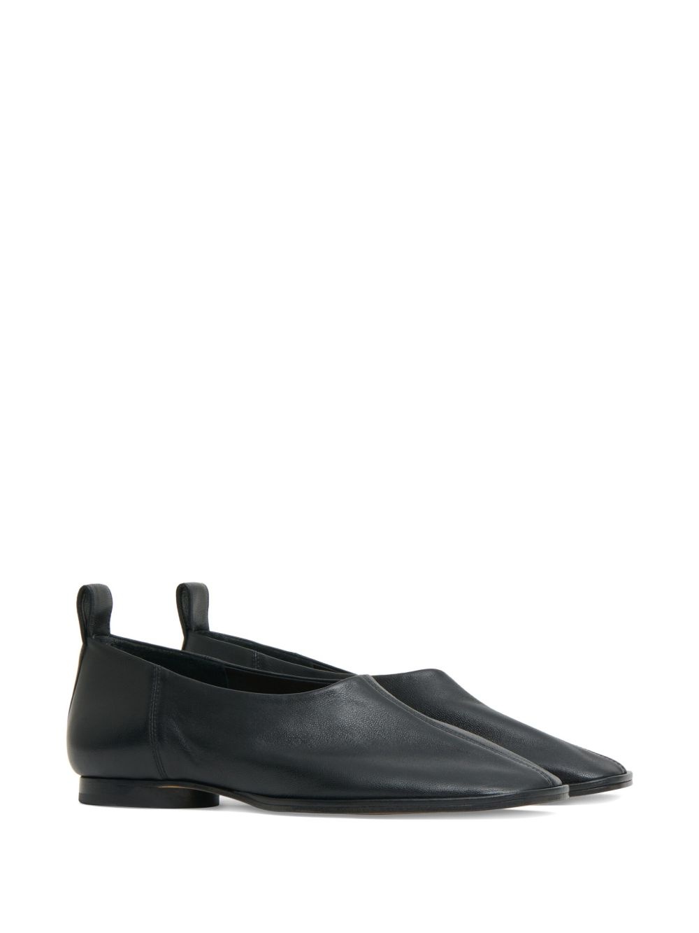 Glove leather slip-on ballerinas - 2