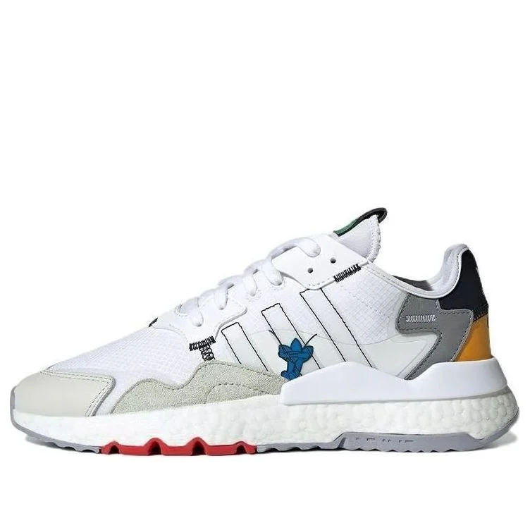 adidas Originals Nite Jogger '화이트 베이지 그레이 옐로우' HP9113 - 1