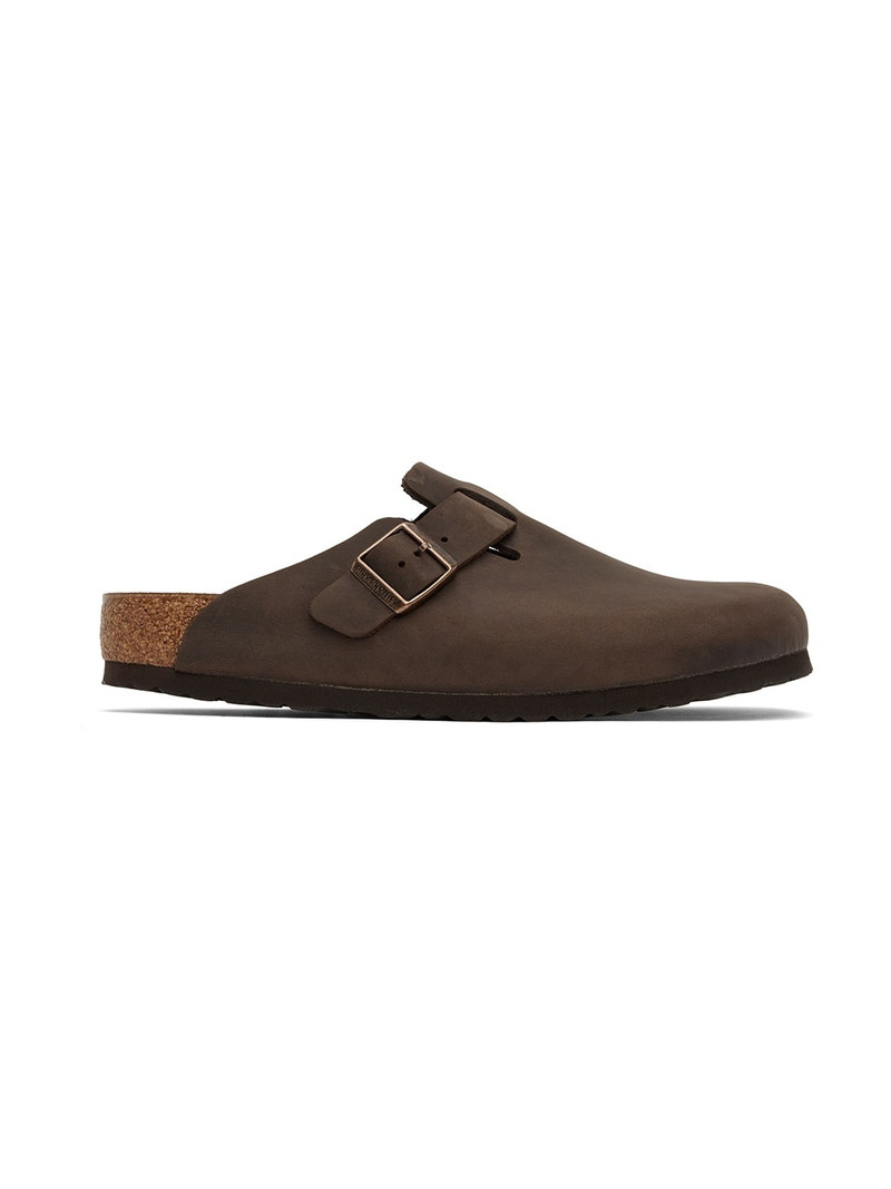 Brown Boston Clogs - 1