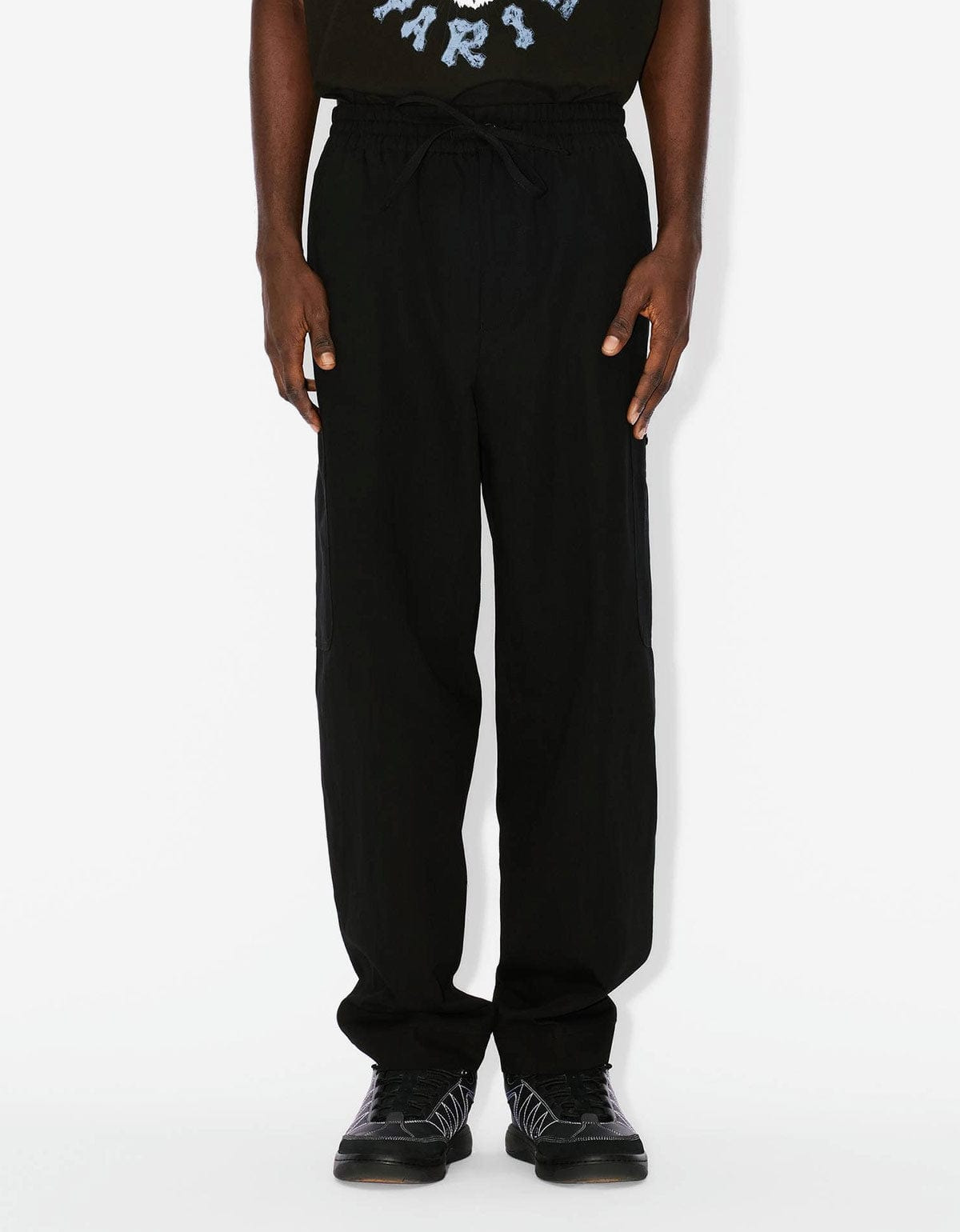 Kenzo Black Cargo Joggers - 3