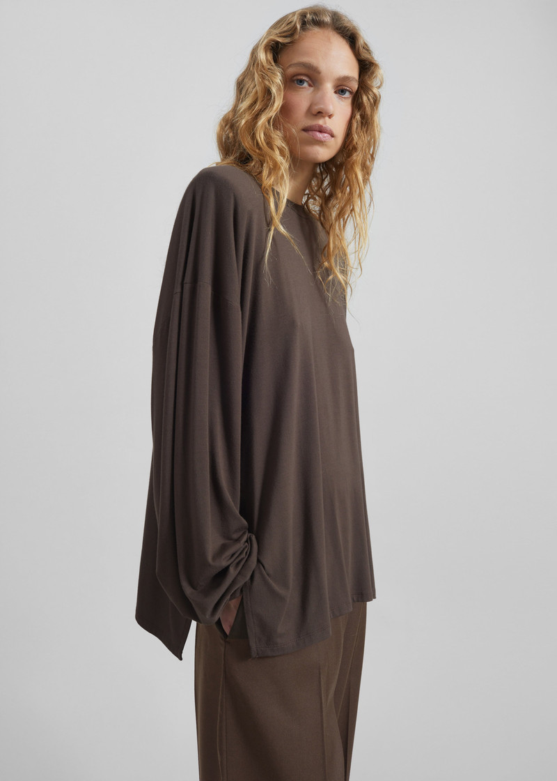 Ravvi Soft Padded Top - Brown 4