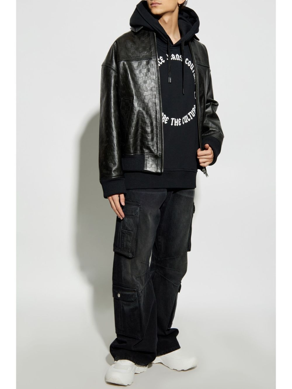 logo-print hoodie - 2