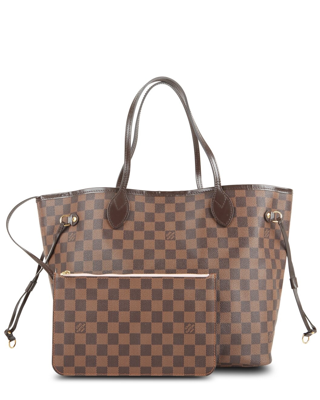 Louis Vuitton Damier Ebene Canvas Neverfull MM (Authentic Pre-Owned) - 1