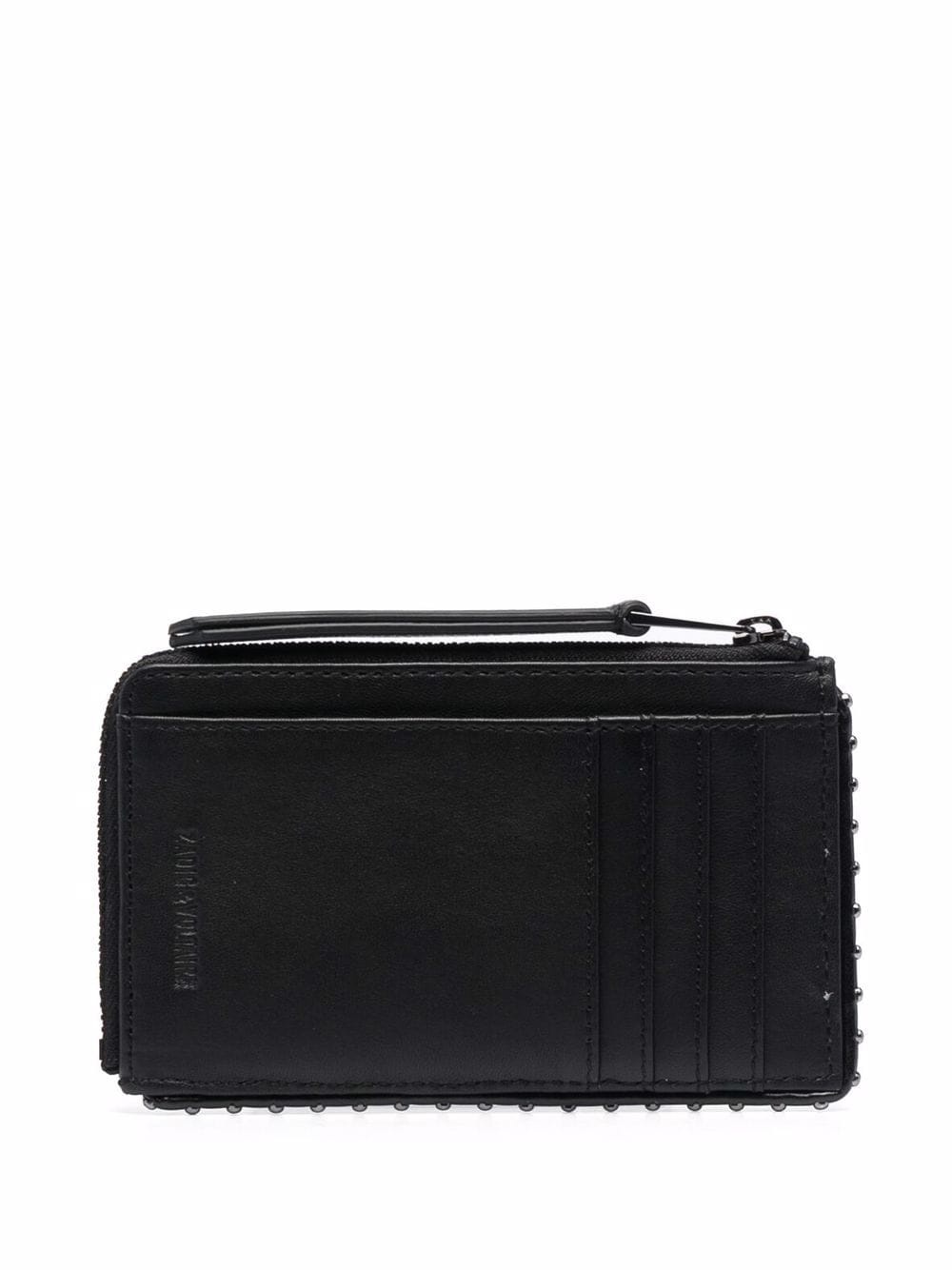 quilted leather wallet - 2