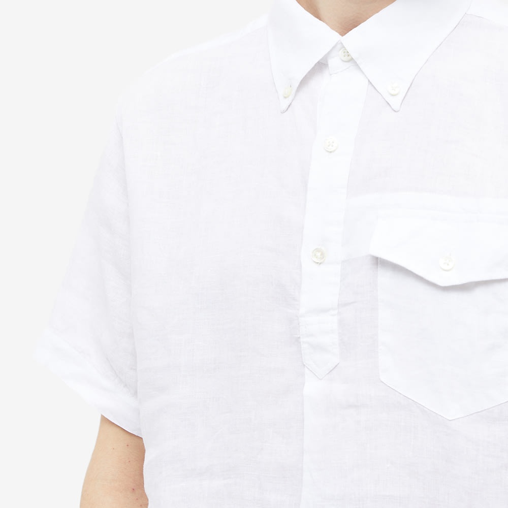 Engineered Garments Popover Button Down Short Sleeve Shirt - 5